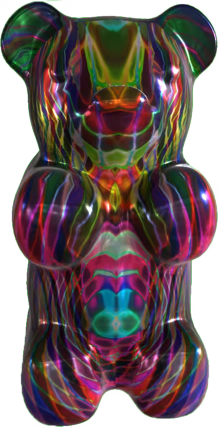 LSD Gummy Bear PFP B-Sides AR Model #96