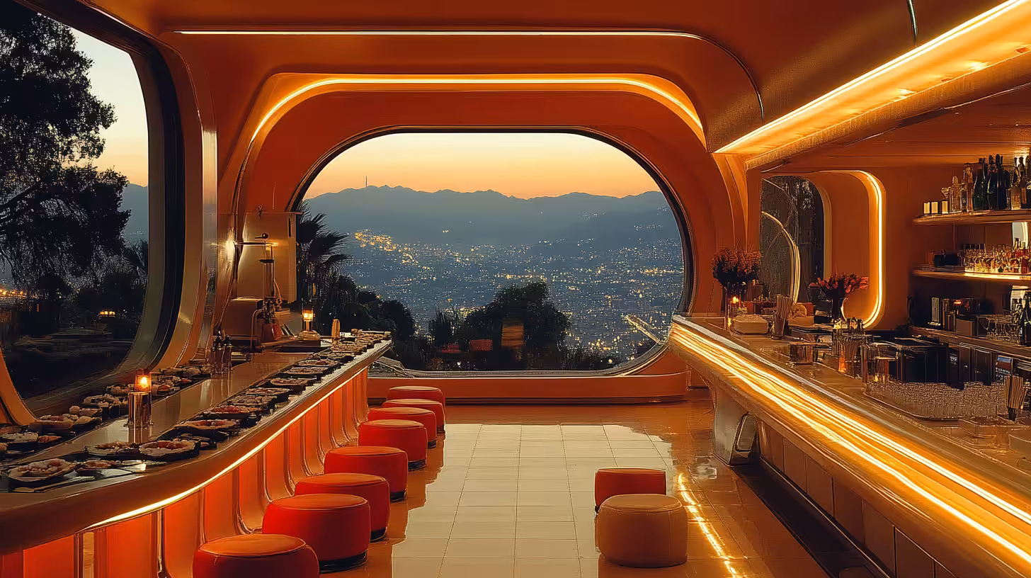Retro Cocktail Bar