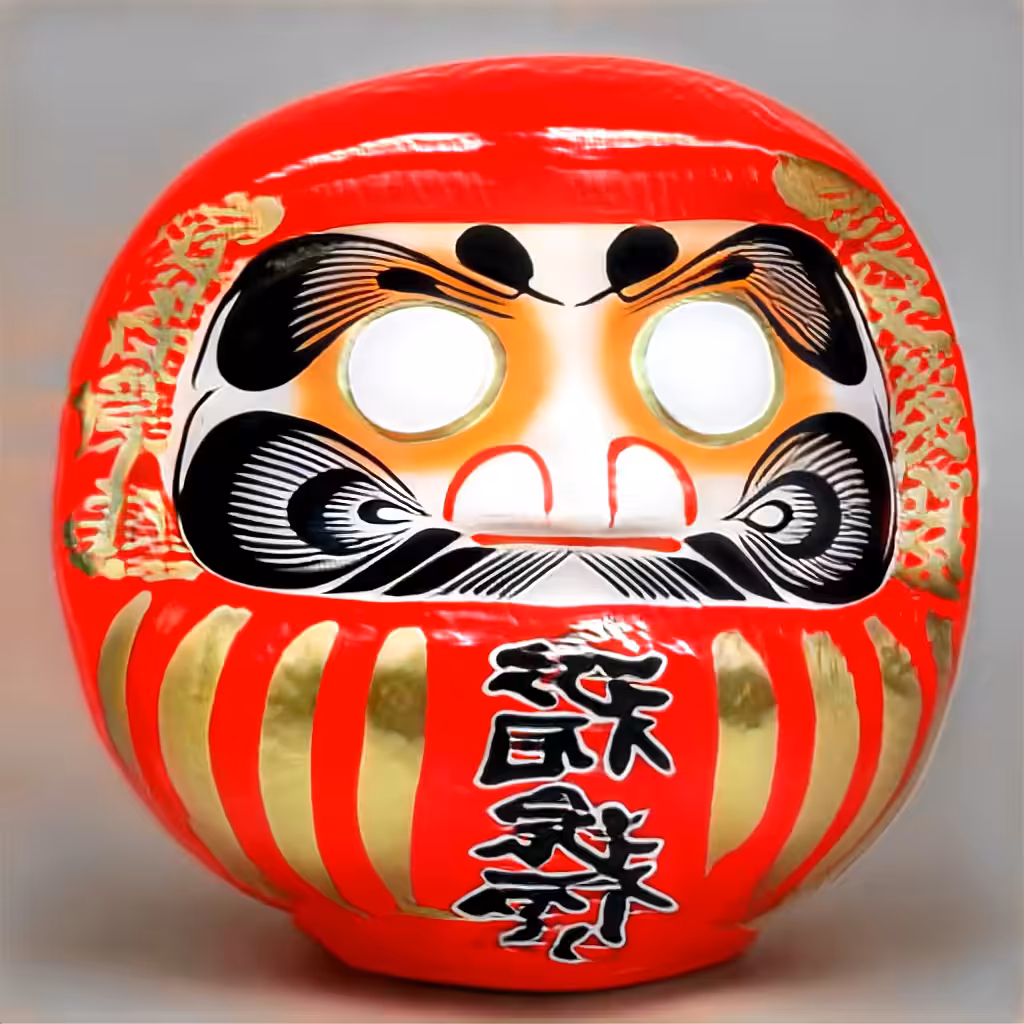 Melting Daruma