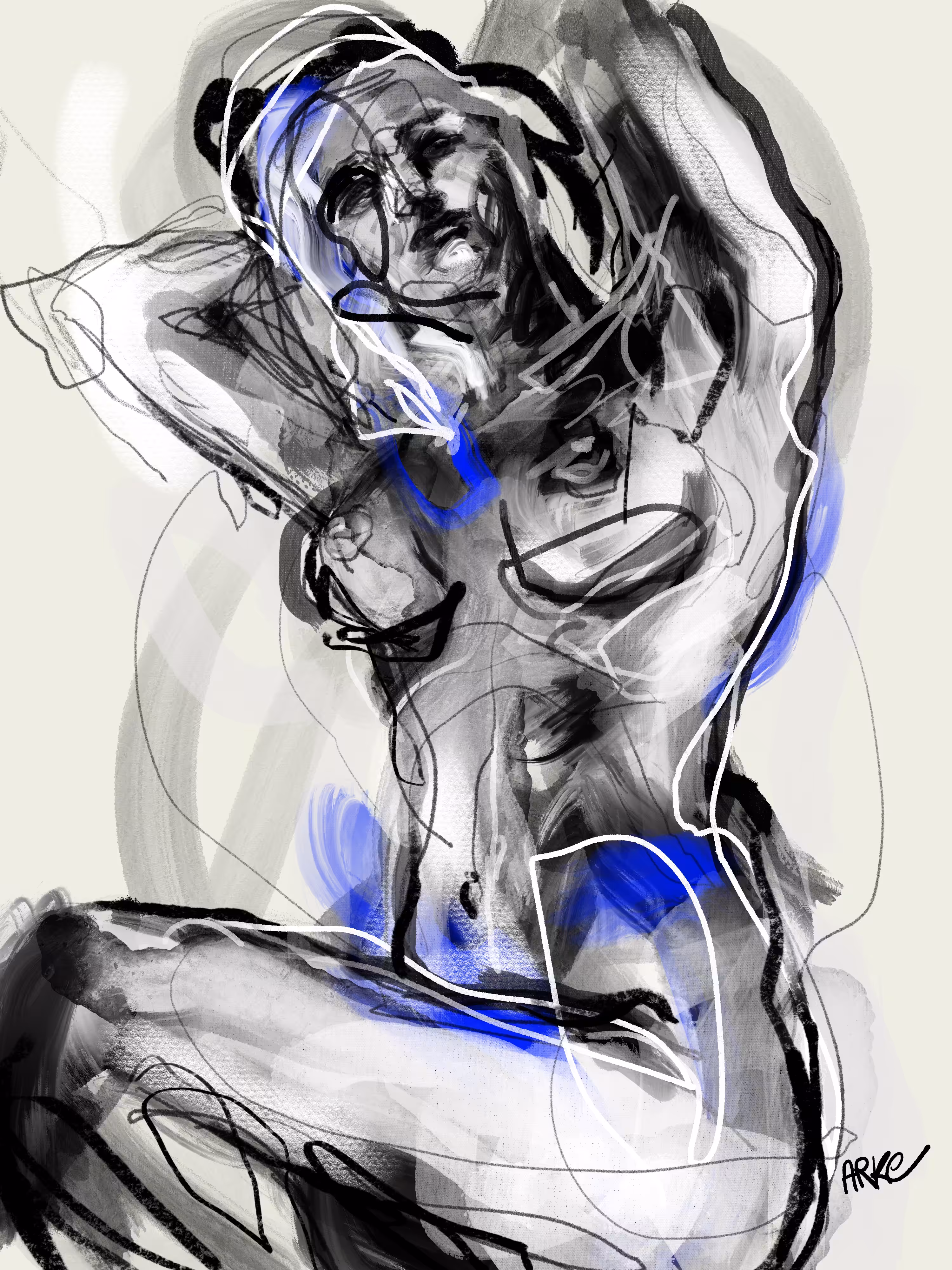 Woman Laying