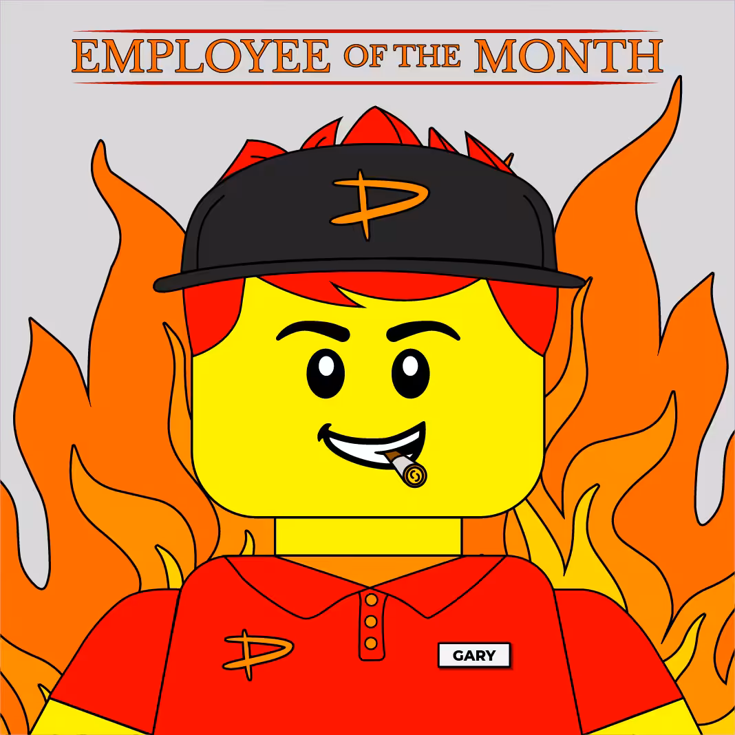 Mickey DeGods Employee of the Month