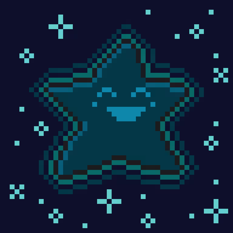 Sparkly Crypto Stars collectibles | #003 of #333