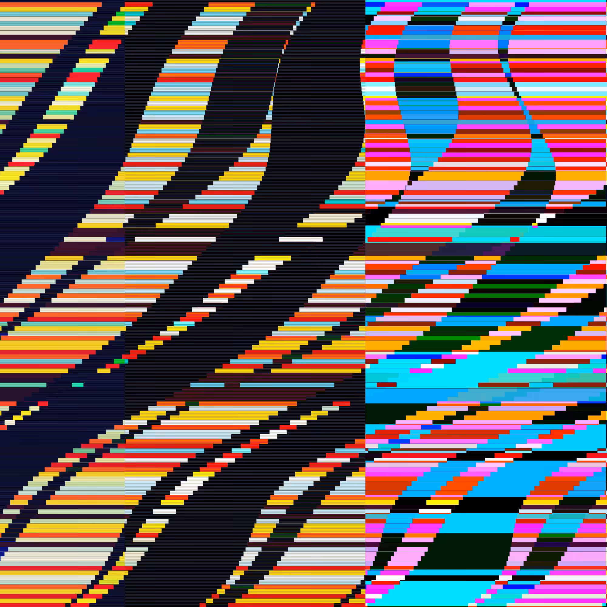 Glitchometry Stripes #58