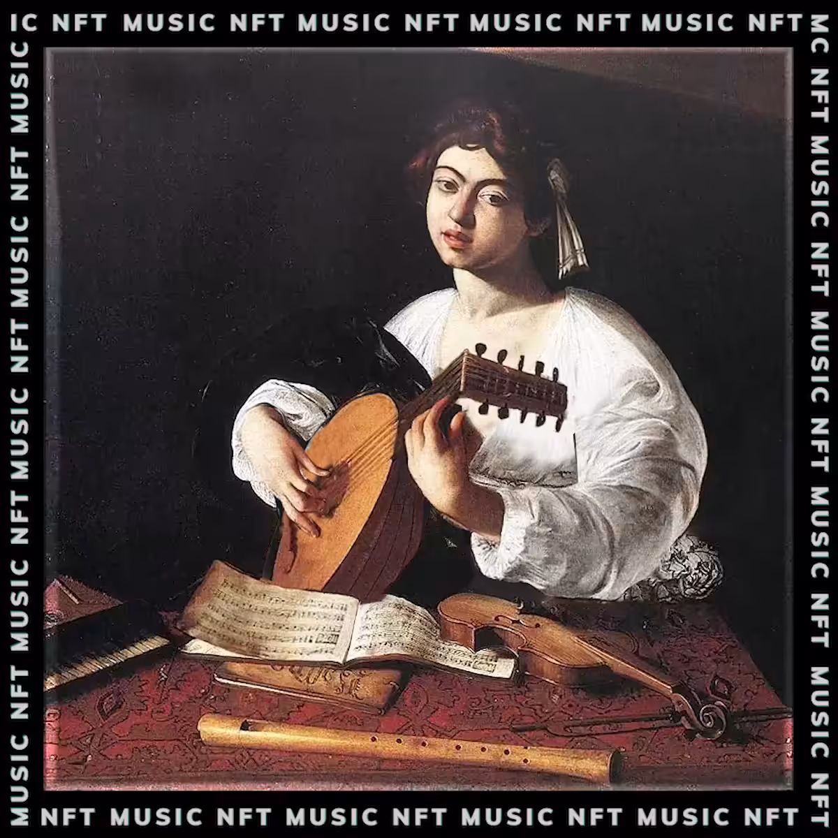 The Lute Player 🎧 - music nft