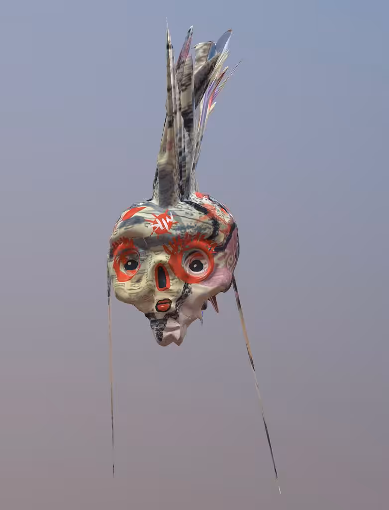 RoboPunk fish skull #33