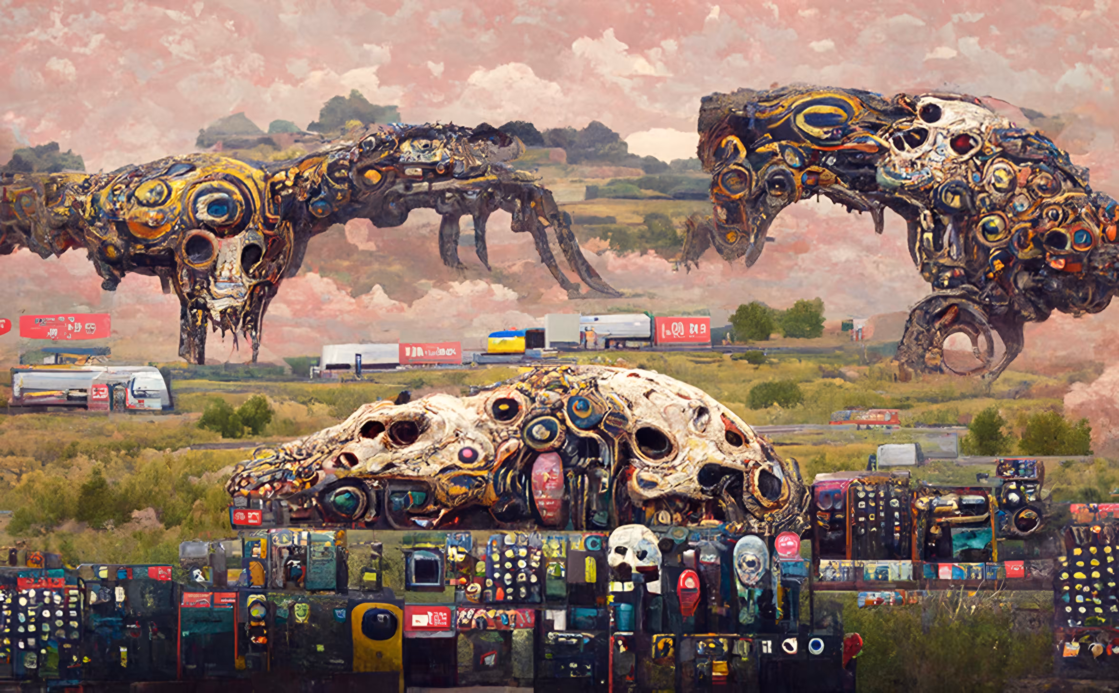 Haiku Beasts #1 : Train Graveyard