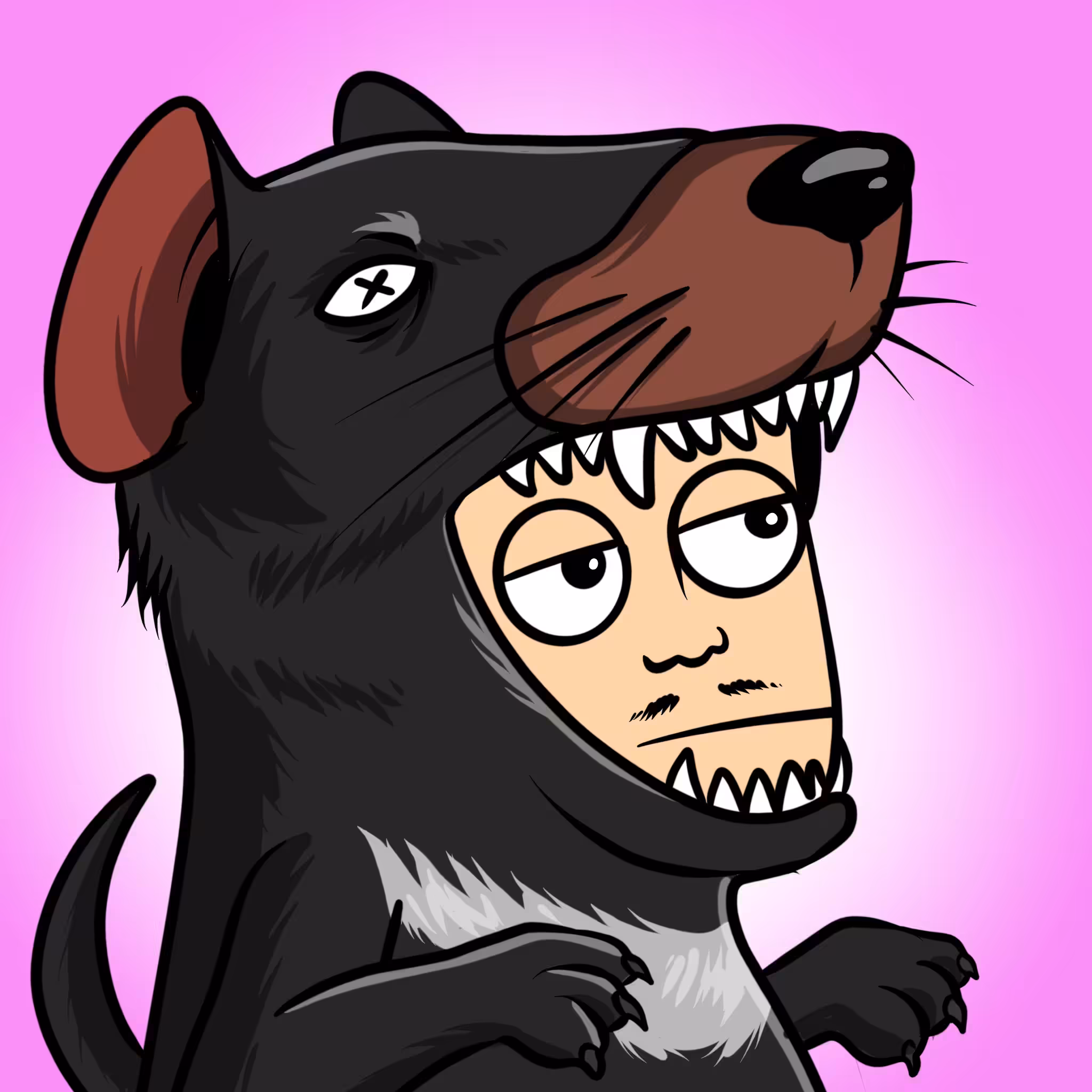Tasmanian devil beast doll