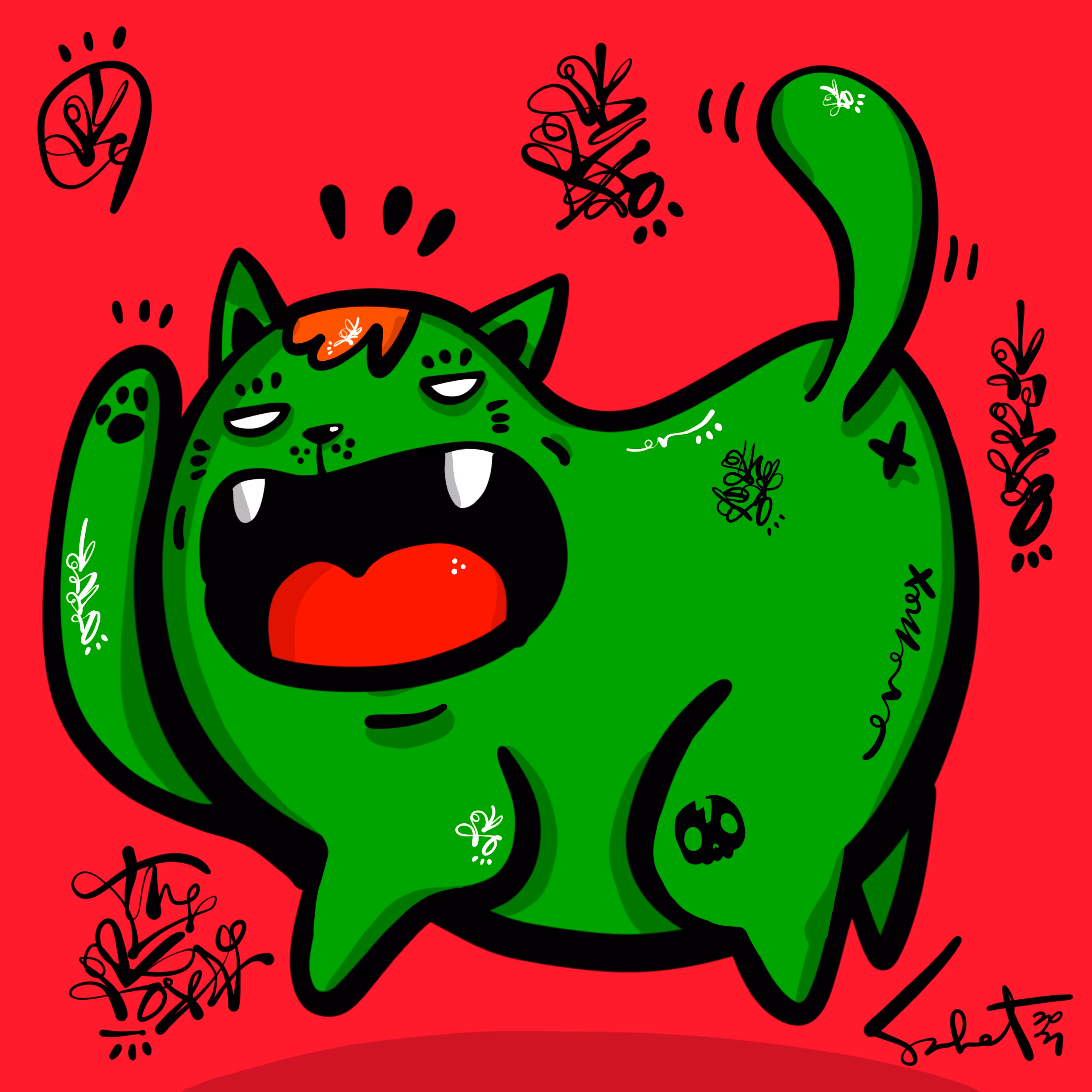 Ugly Kitties by Sabet #253