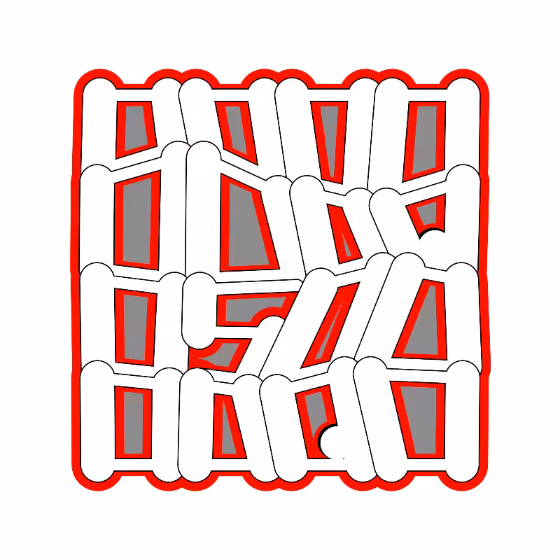"Alphabetic signs" -WHITE TEST- (Preview) #13