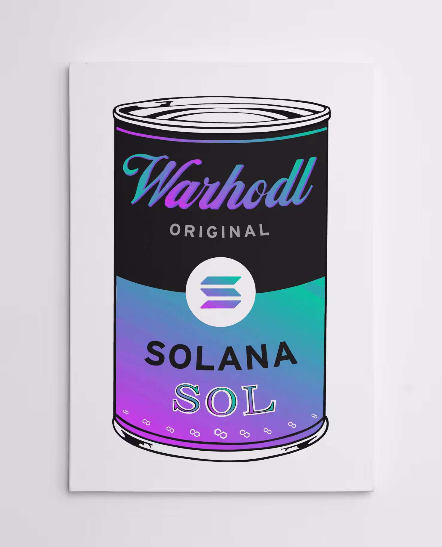 WARHODL Artist Proof 1/1 Solana SOL 