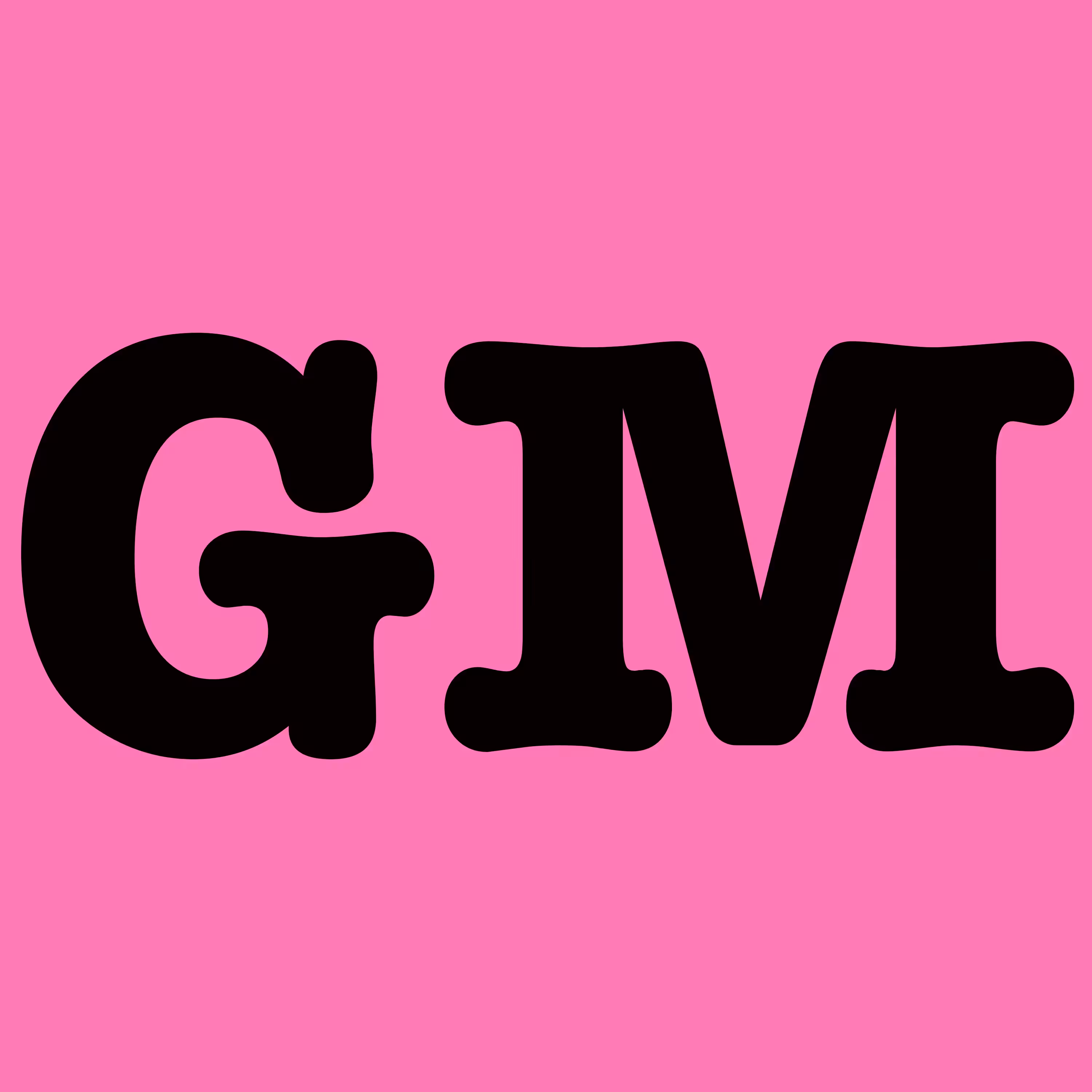 GM Pink Typewriter