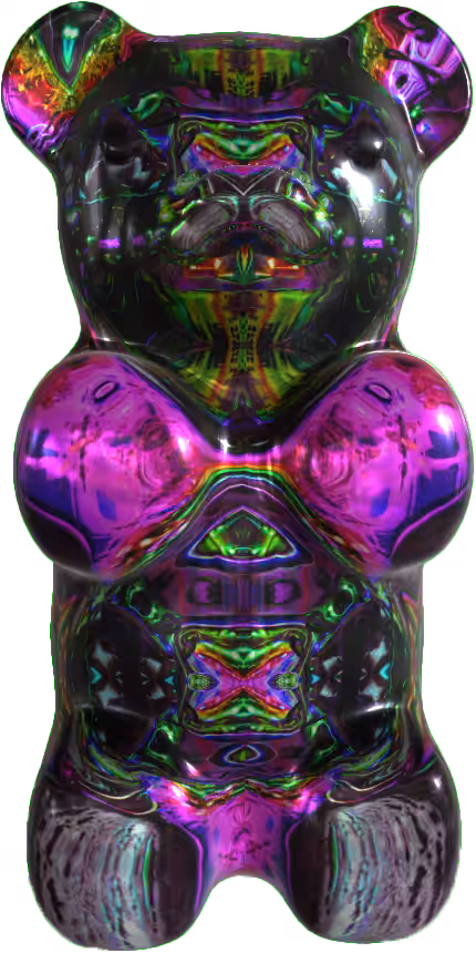 LSD Gummy Bear PFP B-Sides AR Model #88