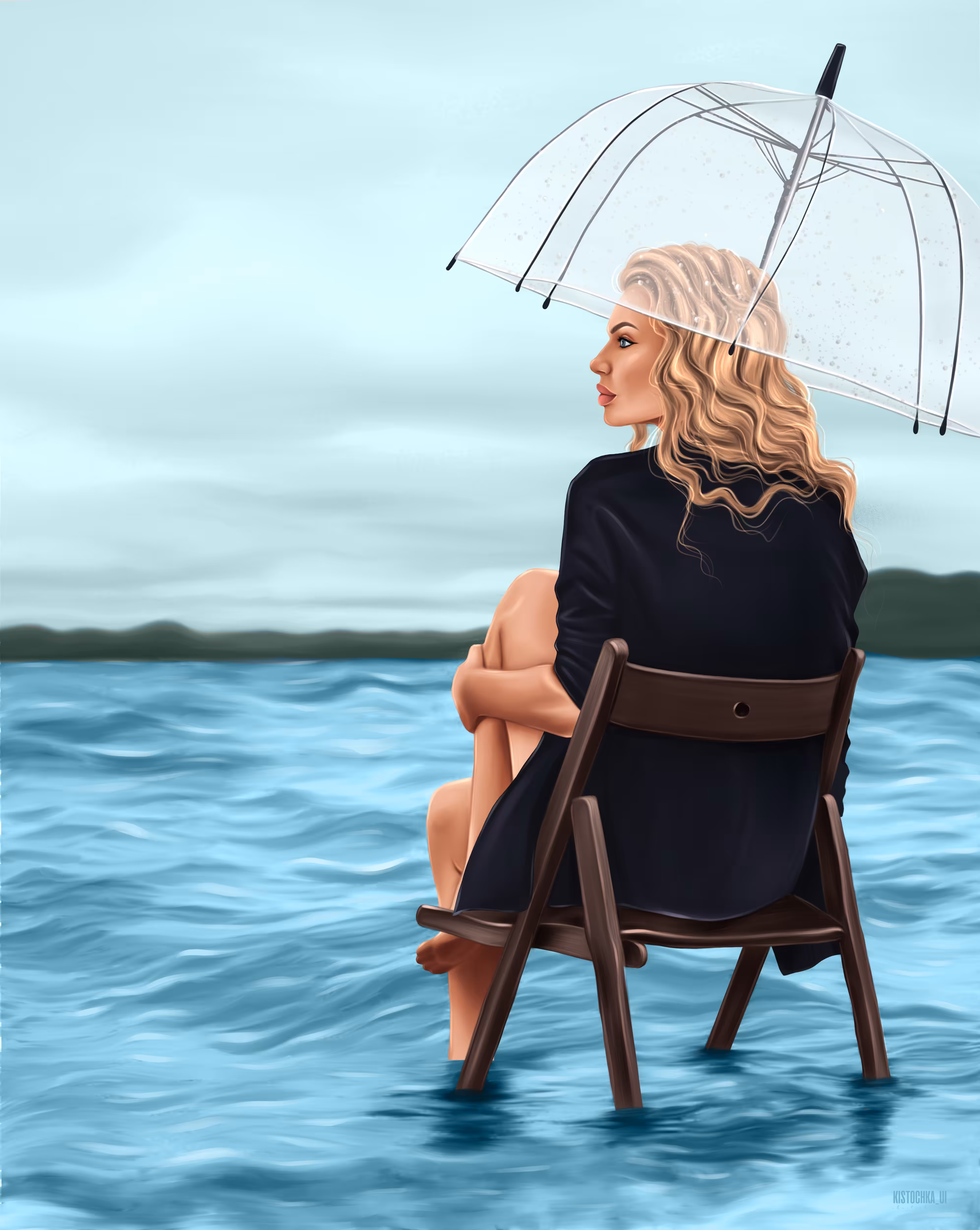 Rain at Sea