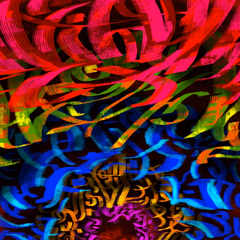 Abstract Caligrafitti #6