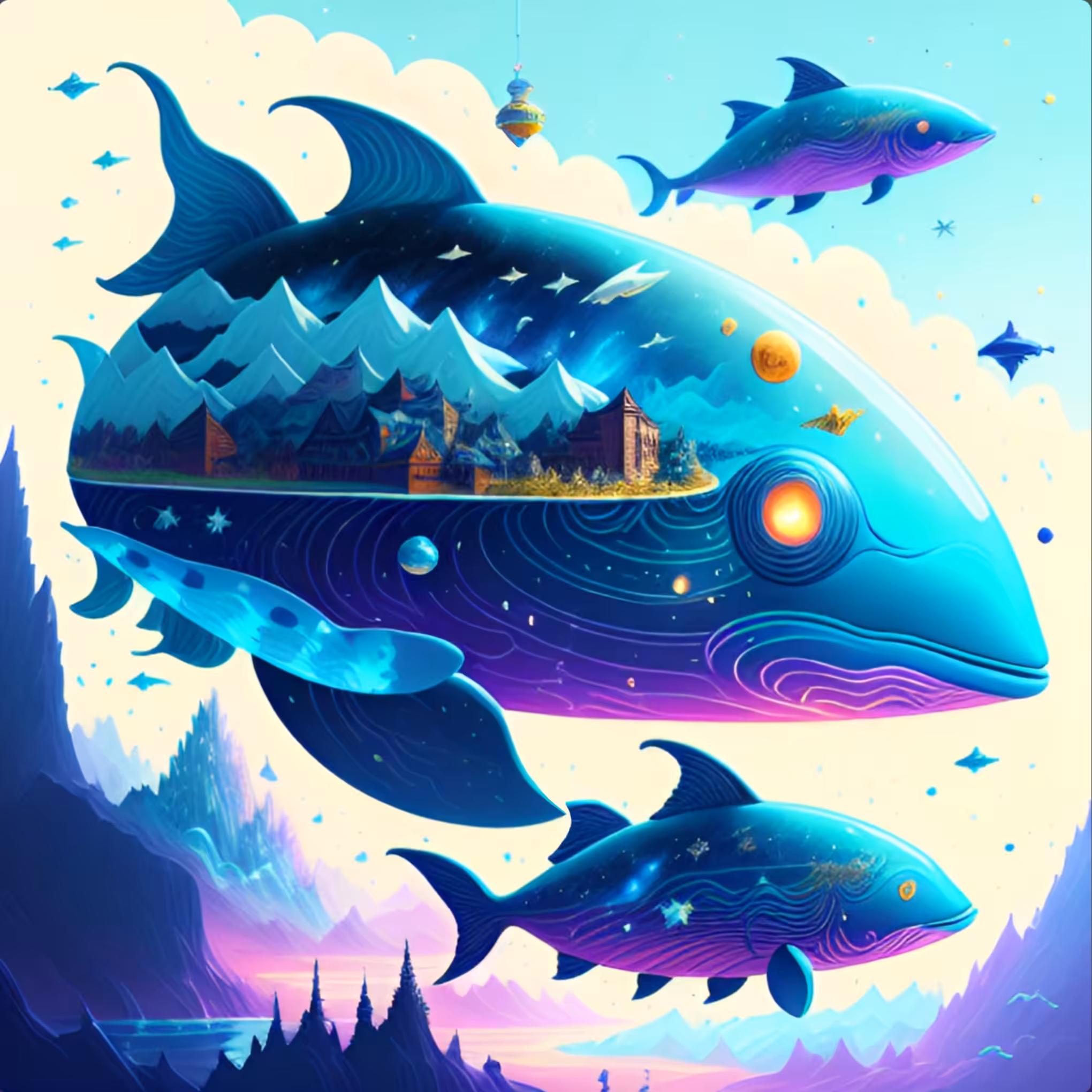 Chudo-Yudo whale fish