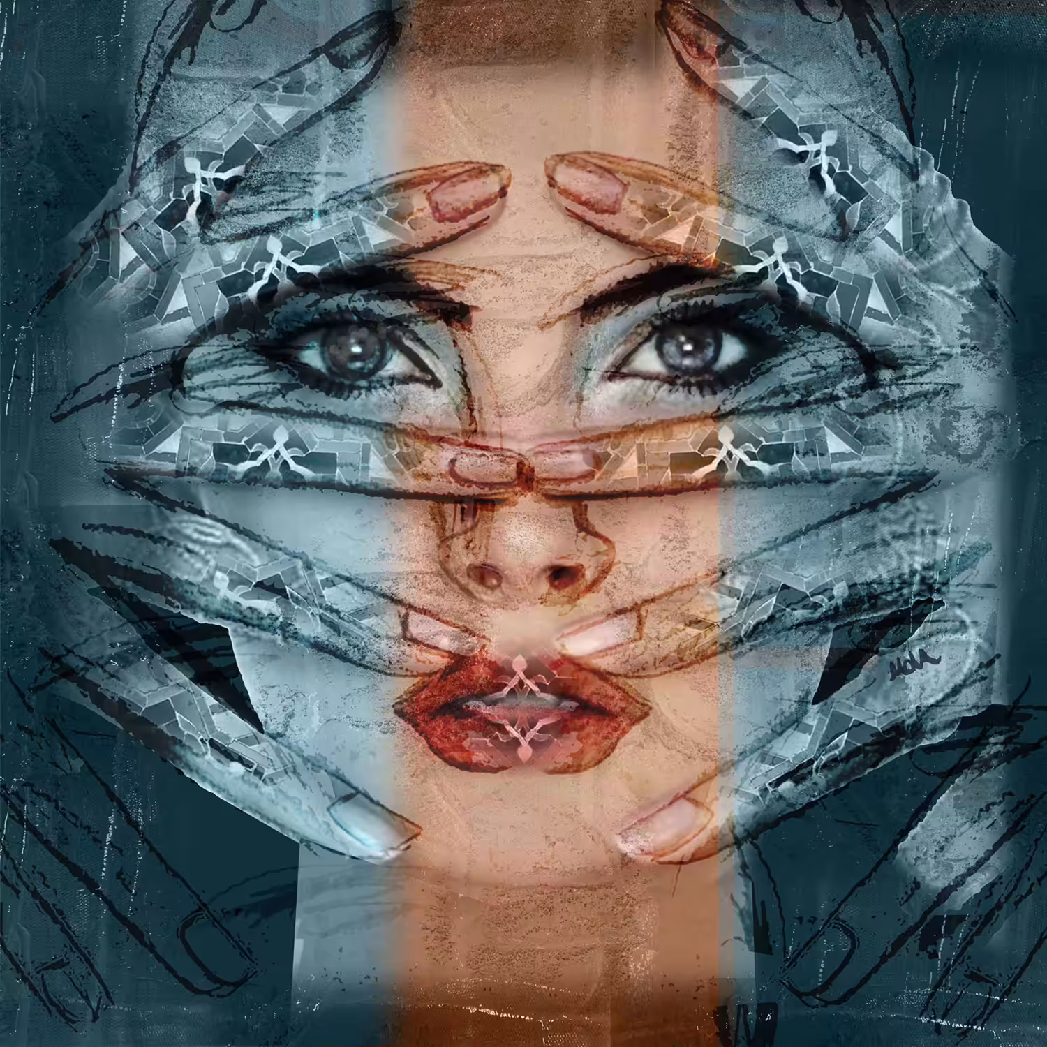 Hands on Face