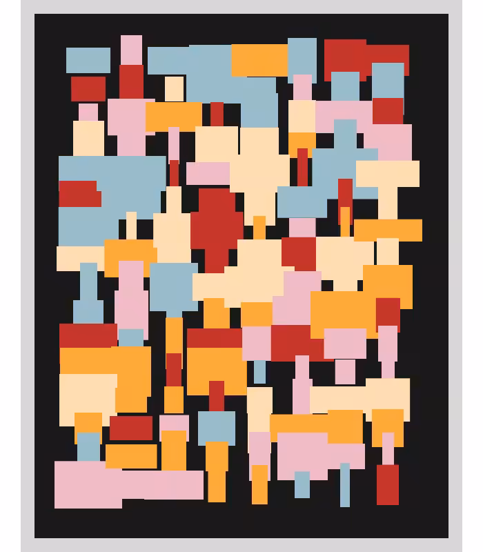 Scattered Pigments #10