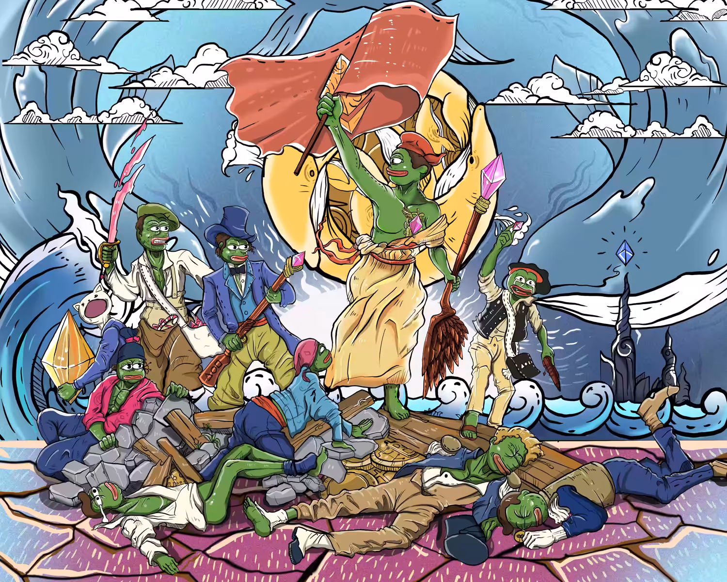 Pepe leading the ART prosperity
