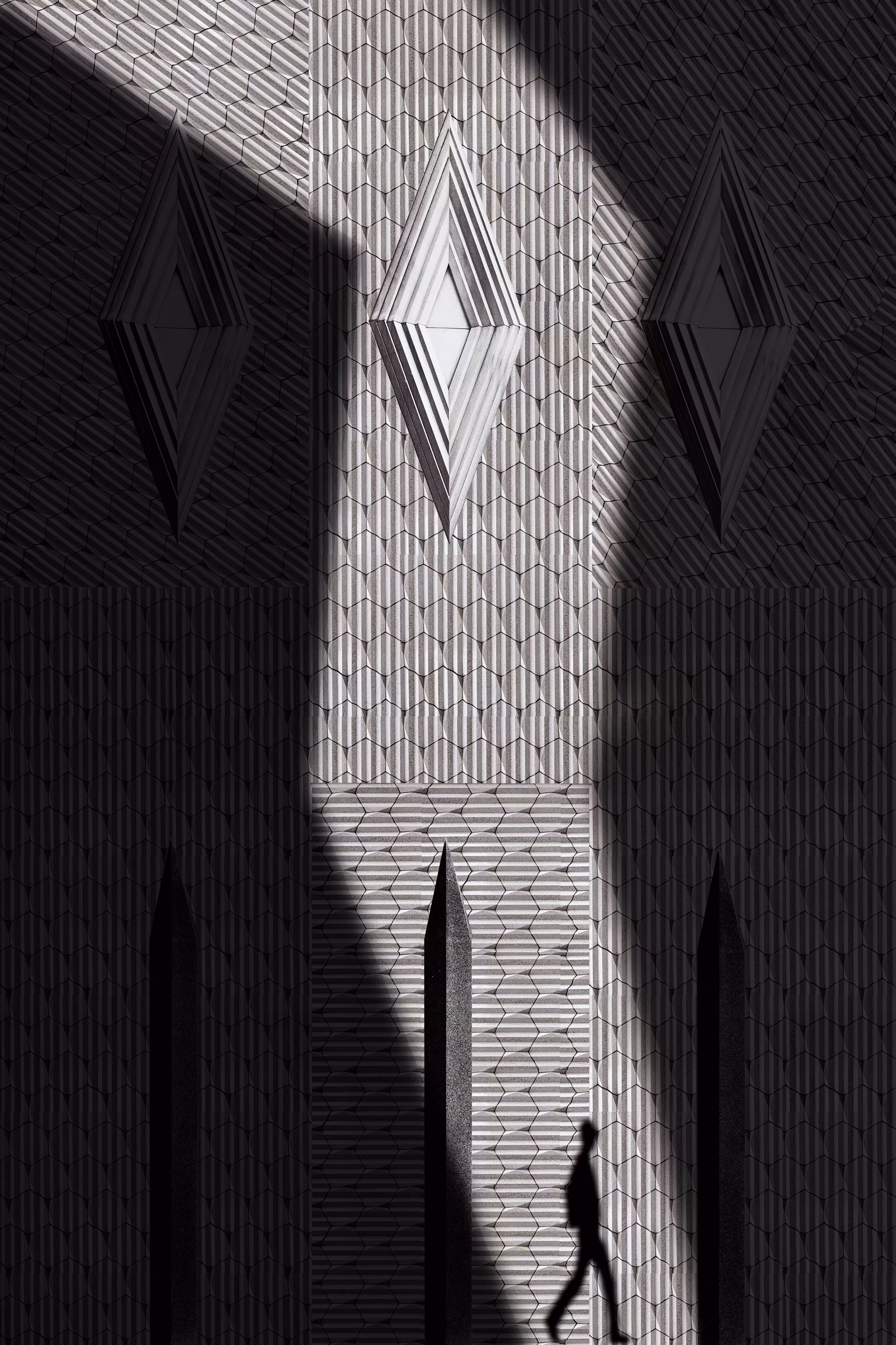 #18 Achromatic World | Shadow Man