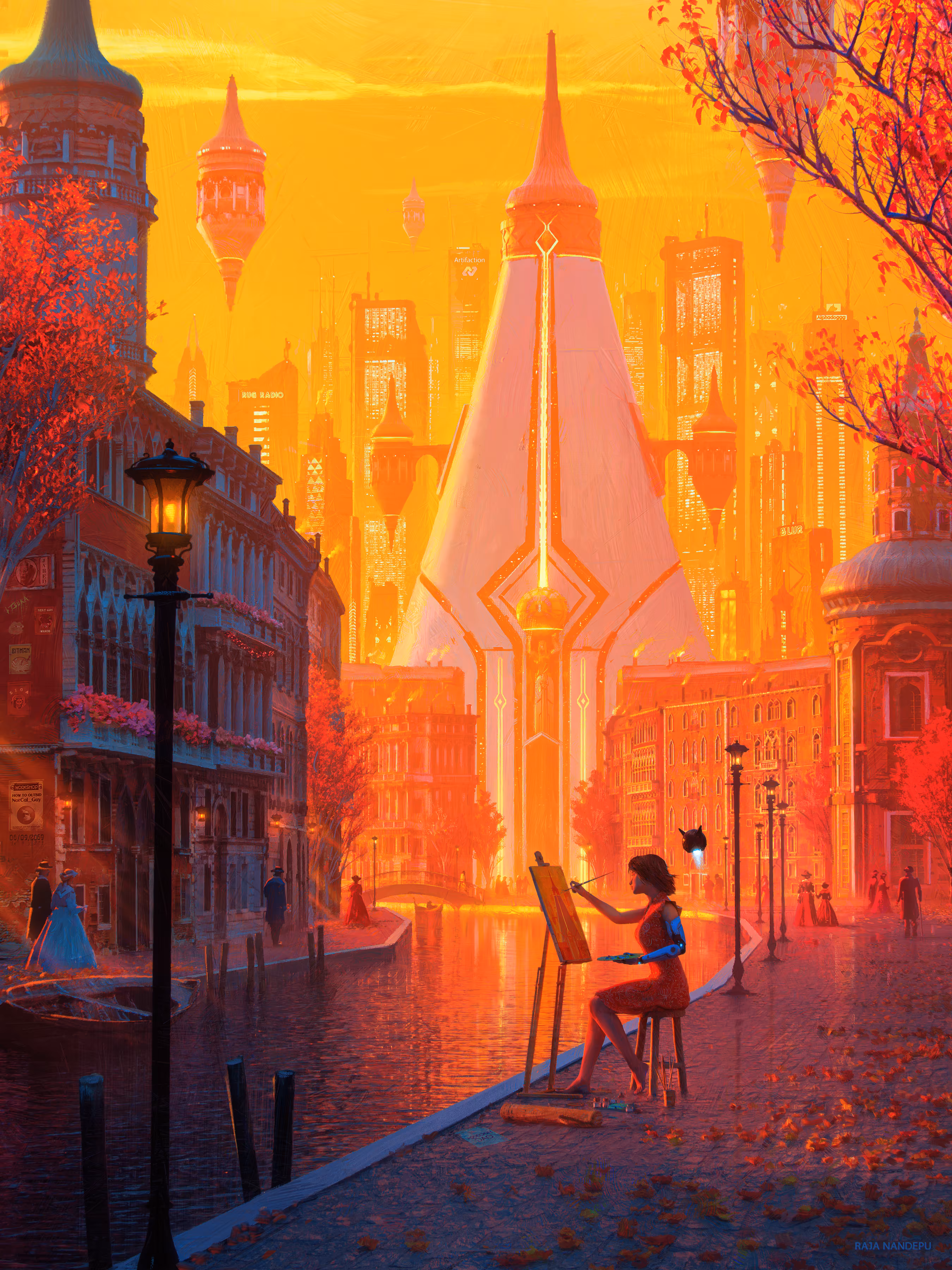 Canvas of Life - Orange
