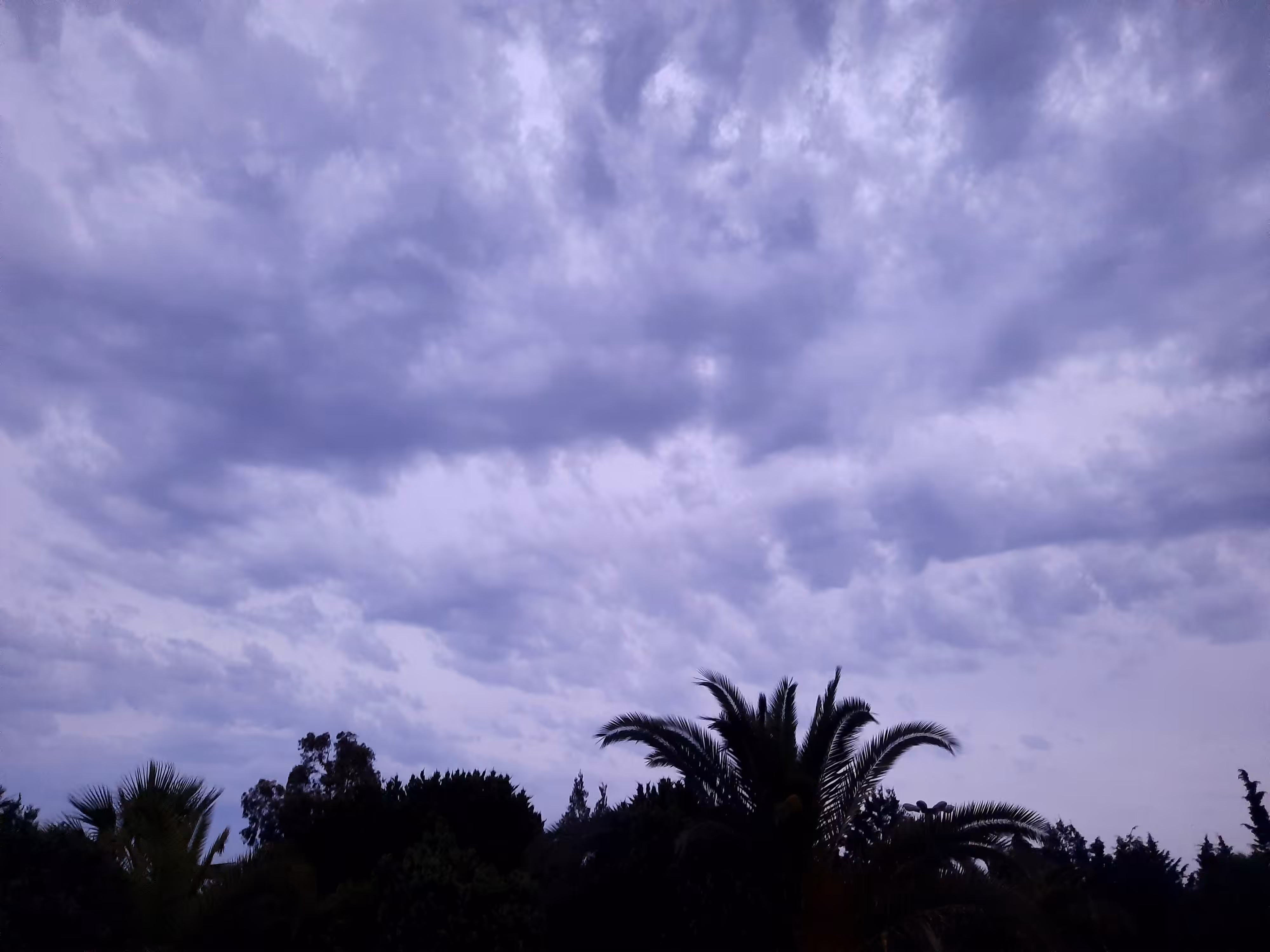 dark clouds