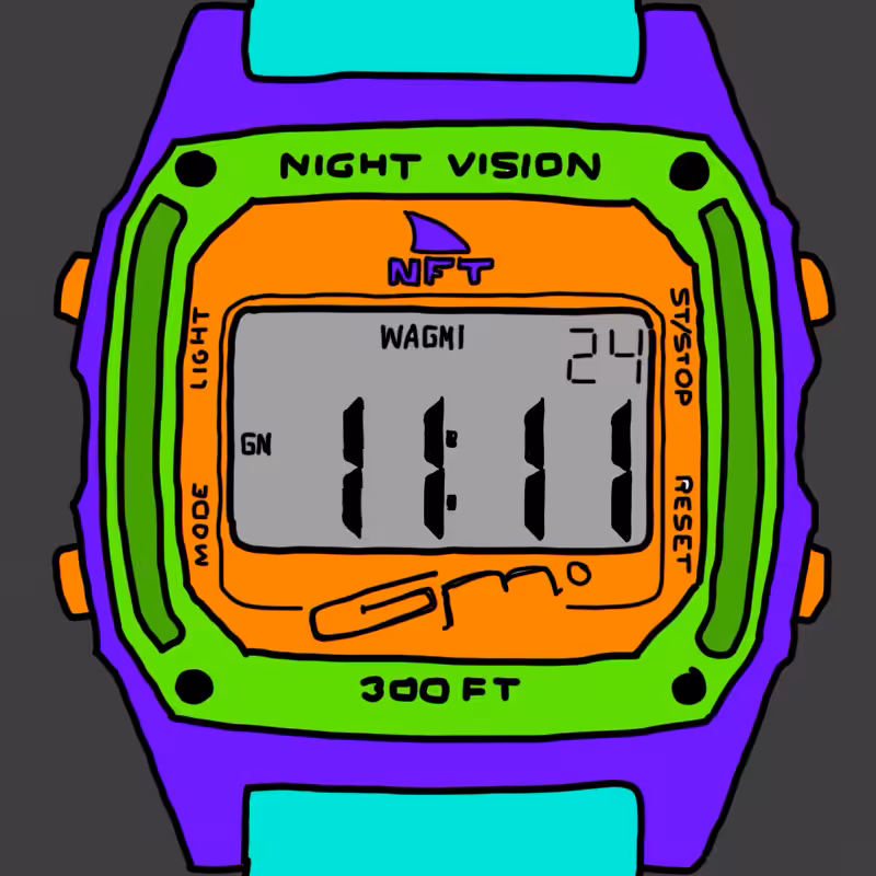 Make a Wish NFT Watch - Colorway #10