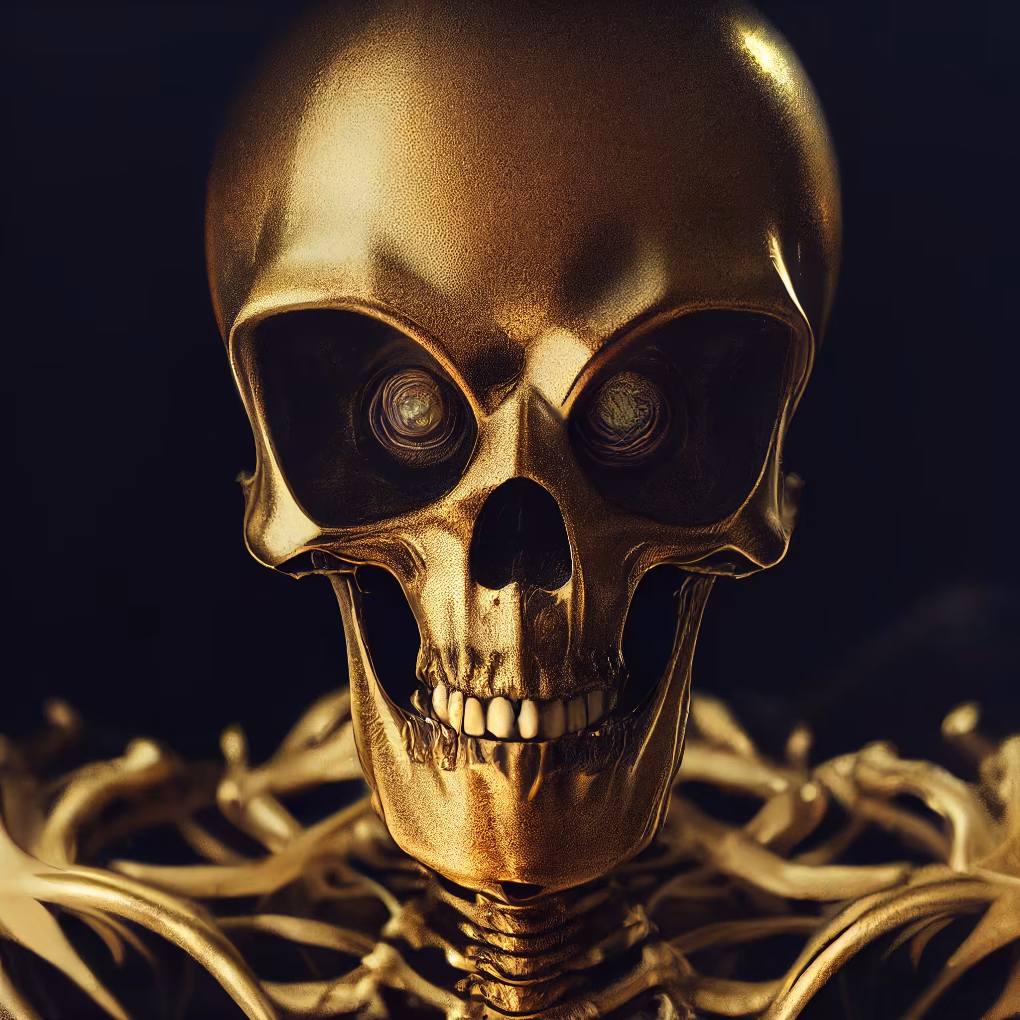 Golden Skull