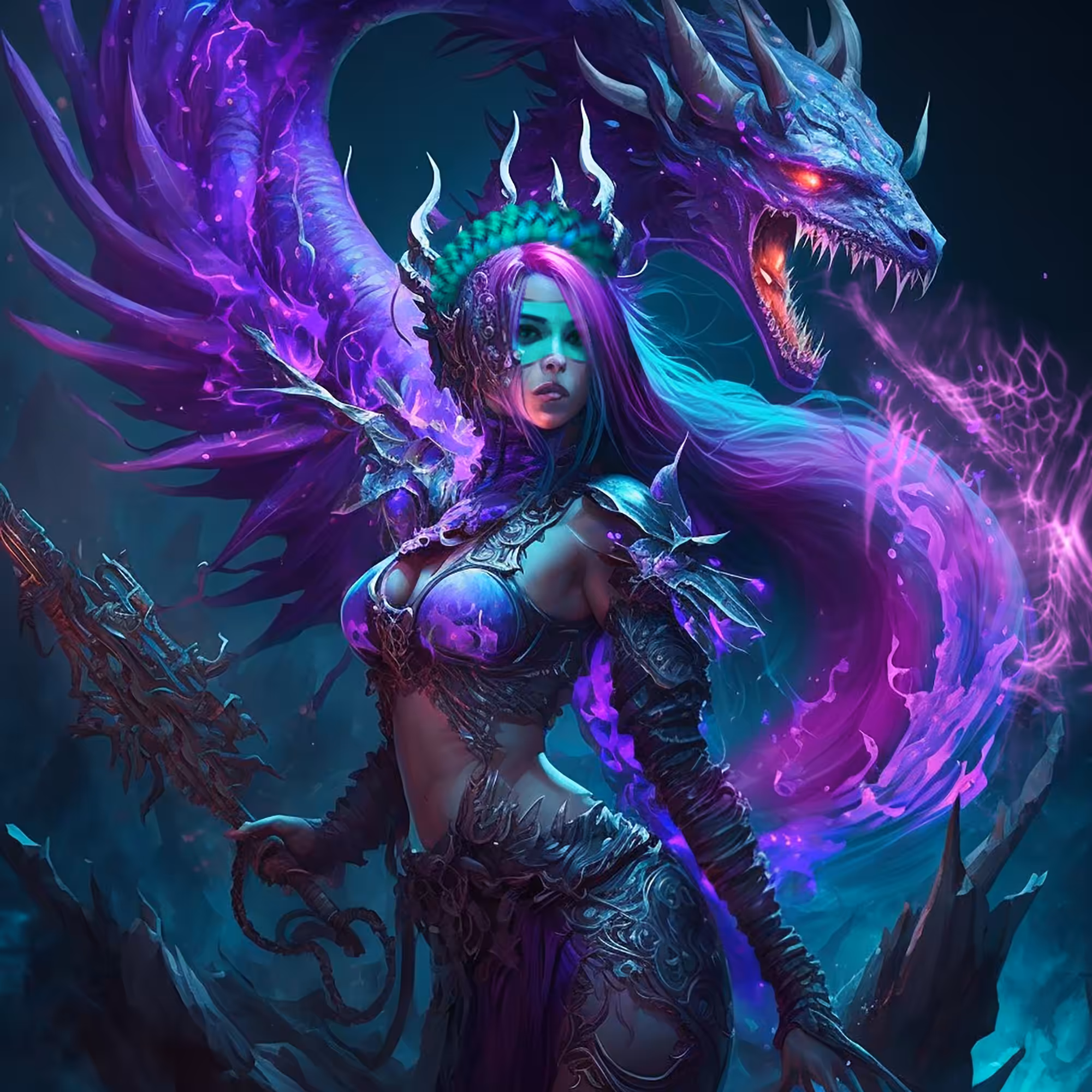 Shayori and her Dragon