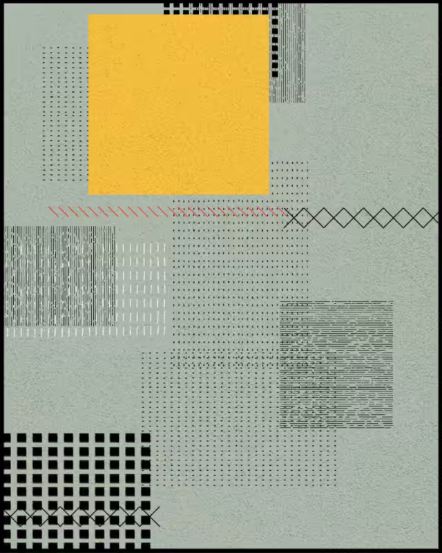 Dance of lines and shapes #33