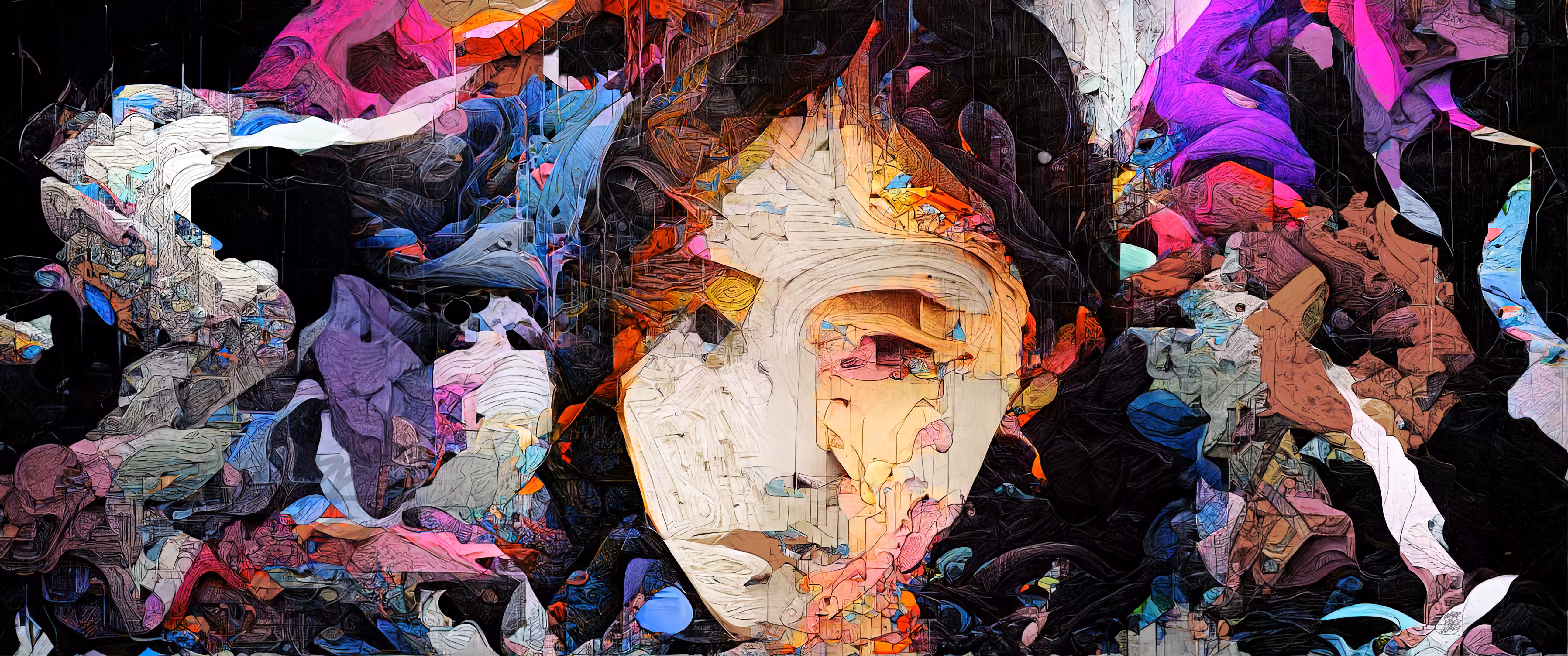 A portrait in an artificial landscape 01