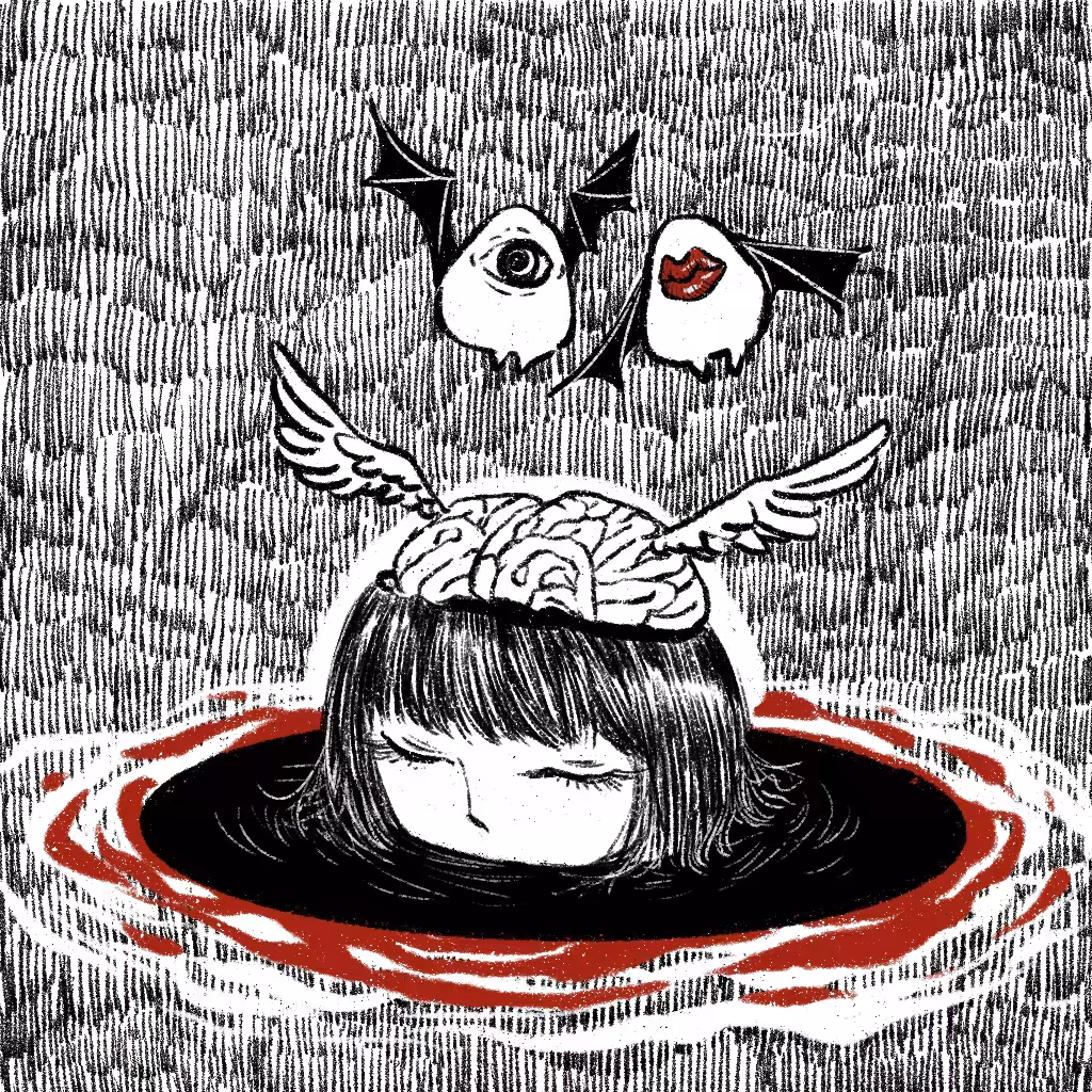 A girl in wondering worlds: Caged mind
