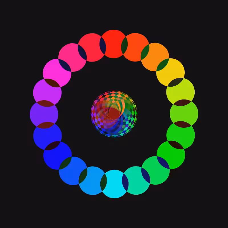 Harlequin's Wheel #11