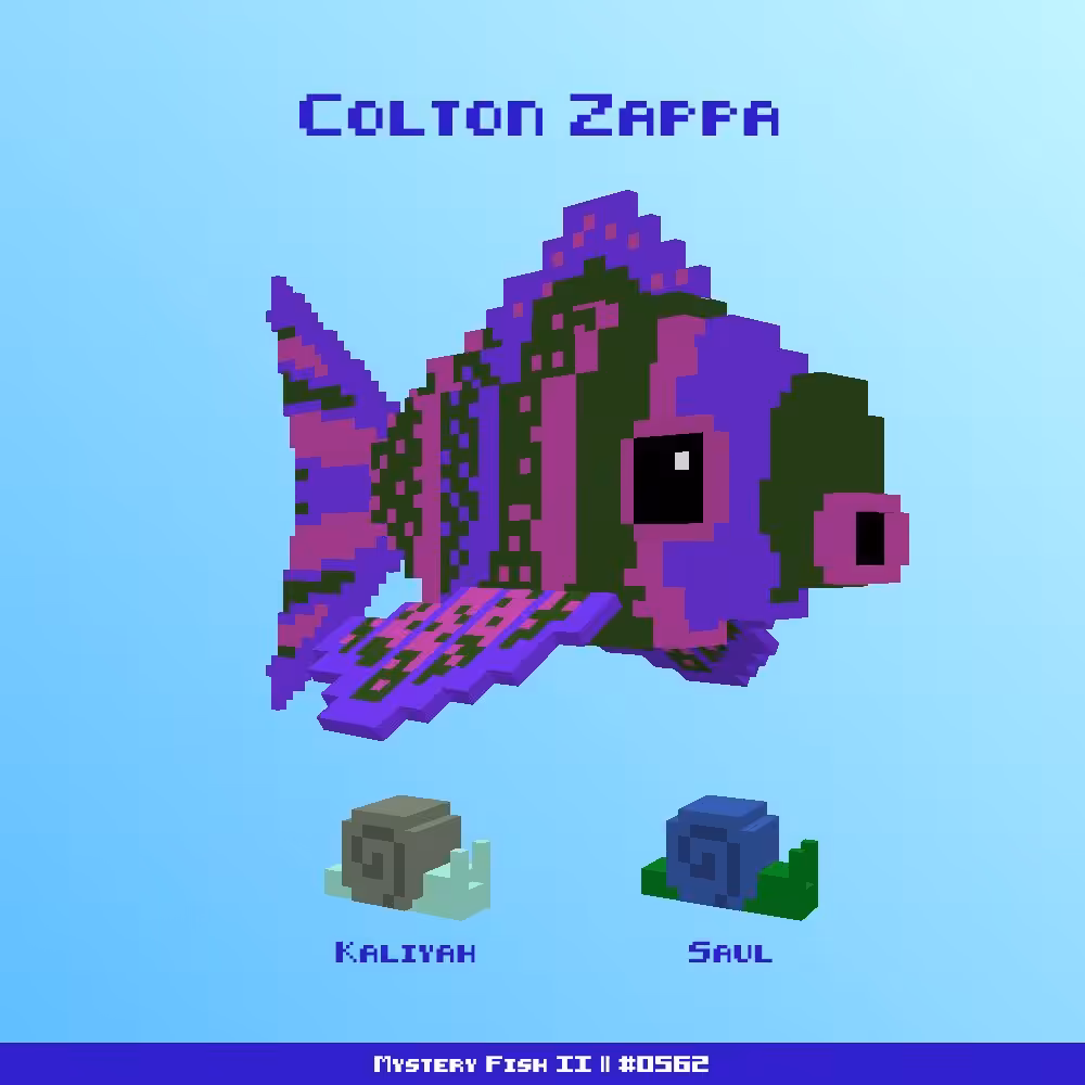 Colton Zappa :: Mystery Fish 0562/1000 