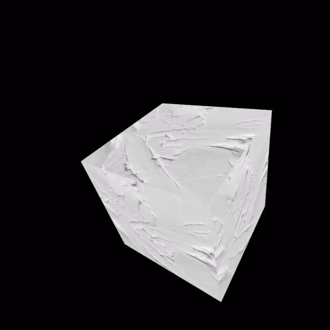 Cube: Gesso Cube