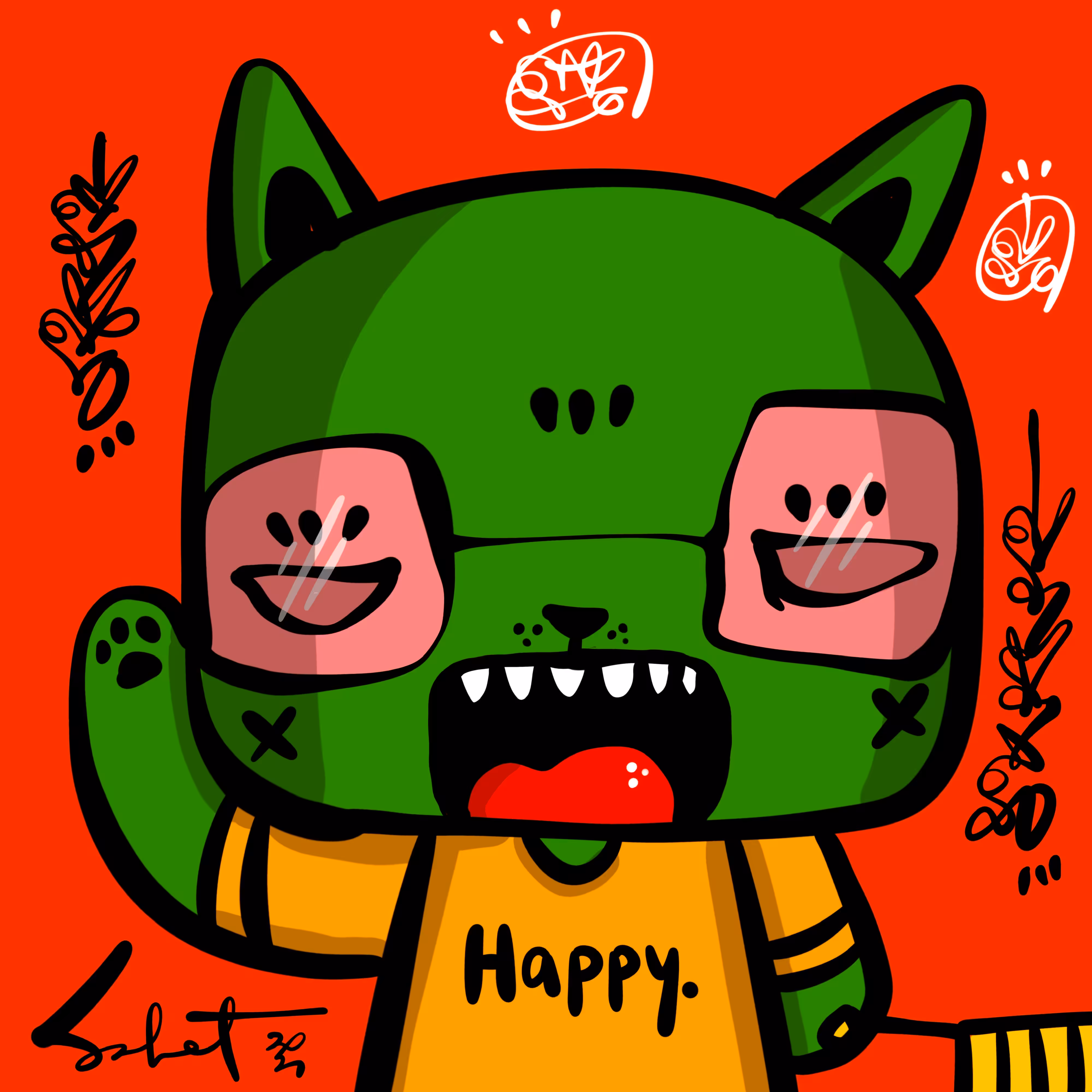 Ugly Kitties by Sabet #262