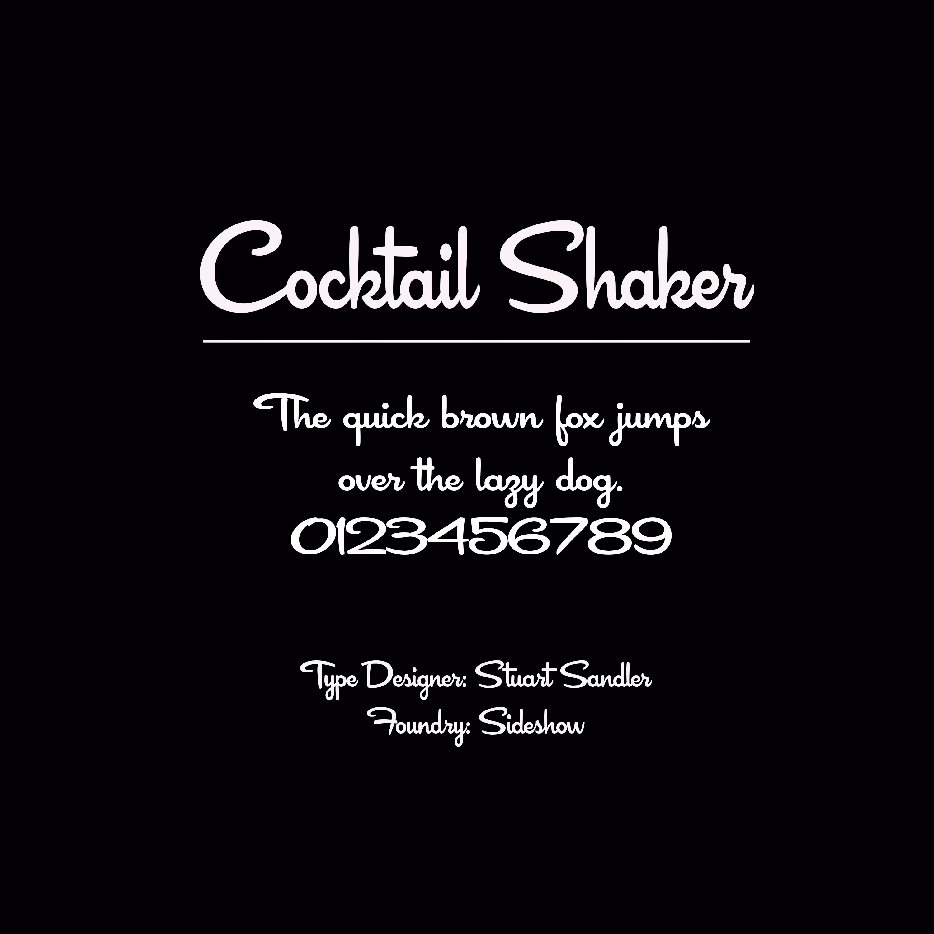 COCKTAIL SHAKER