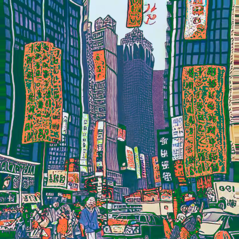 IMAGINARY NEW YORK IN UKIYO-E #79