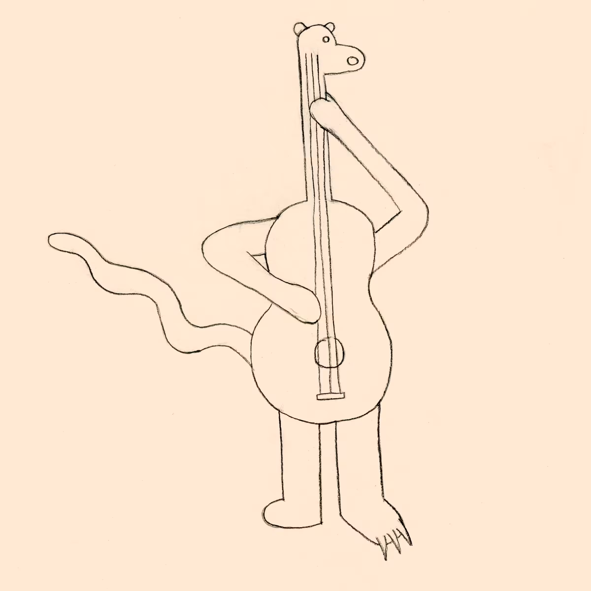 Kontrabass Dino
