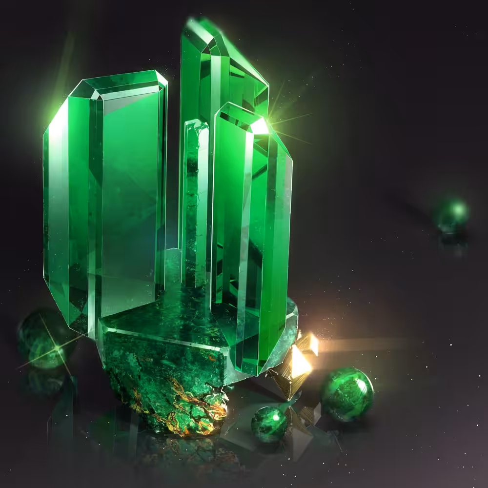 May birthstone emerald