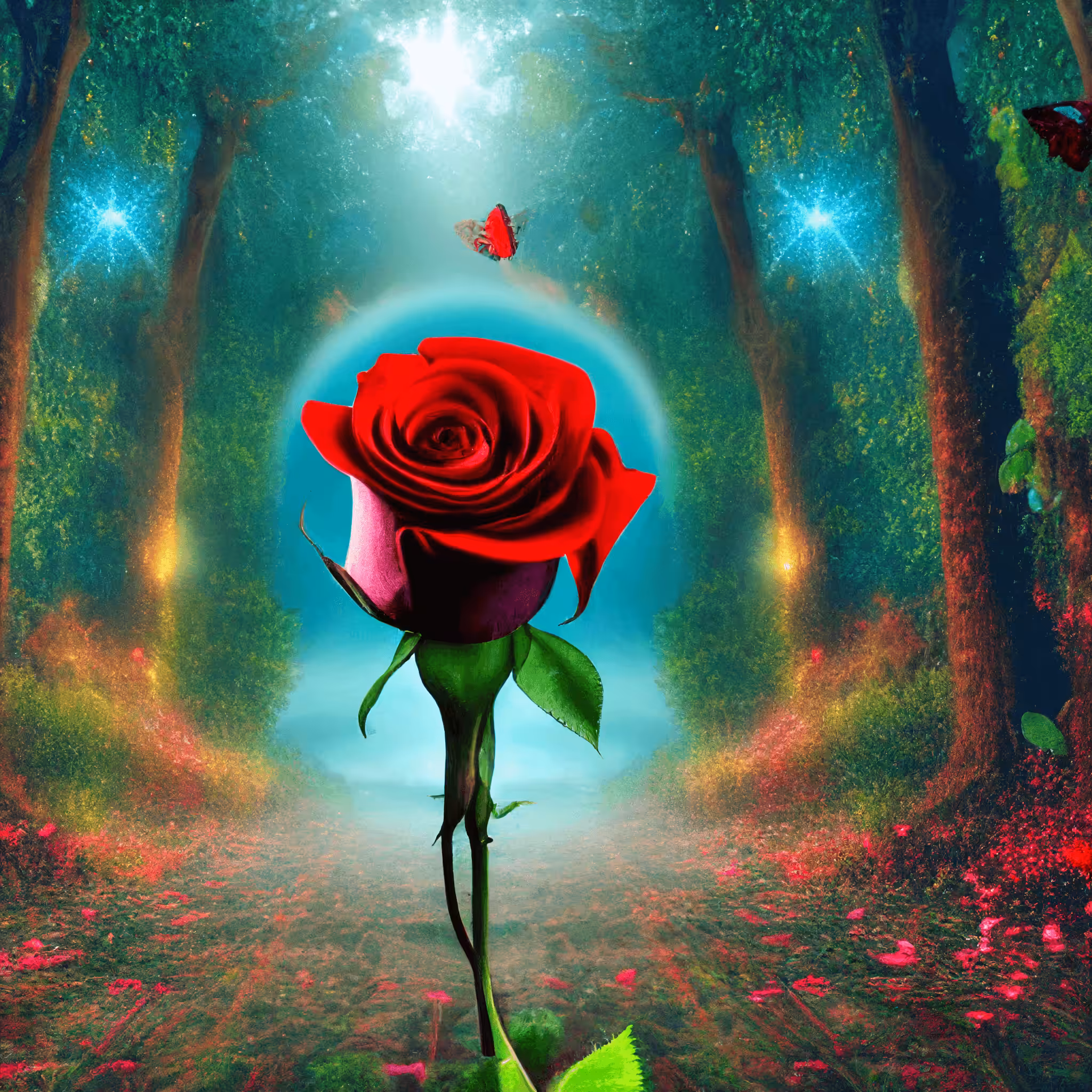 Lone Rose