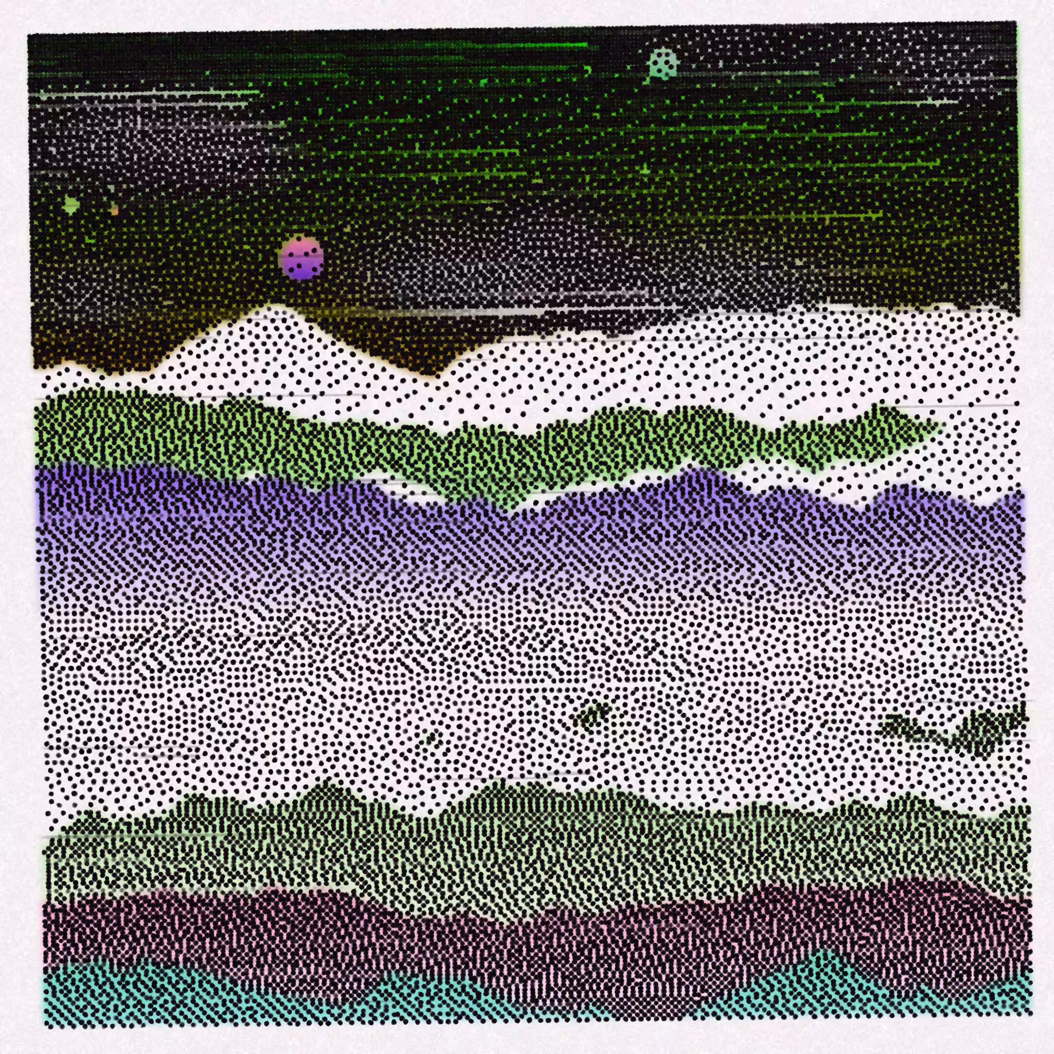 Dithered Branches #240