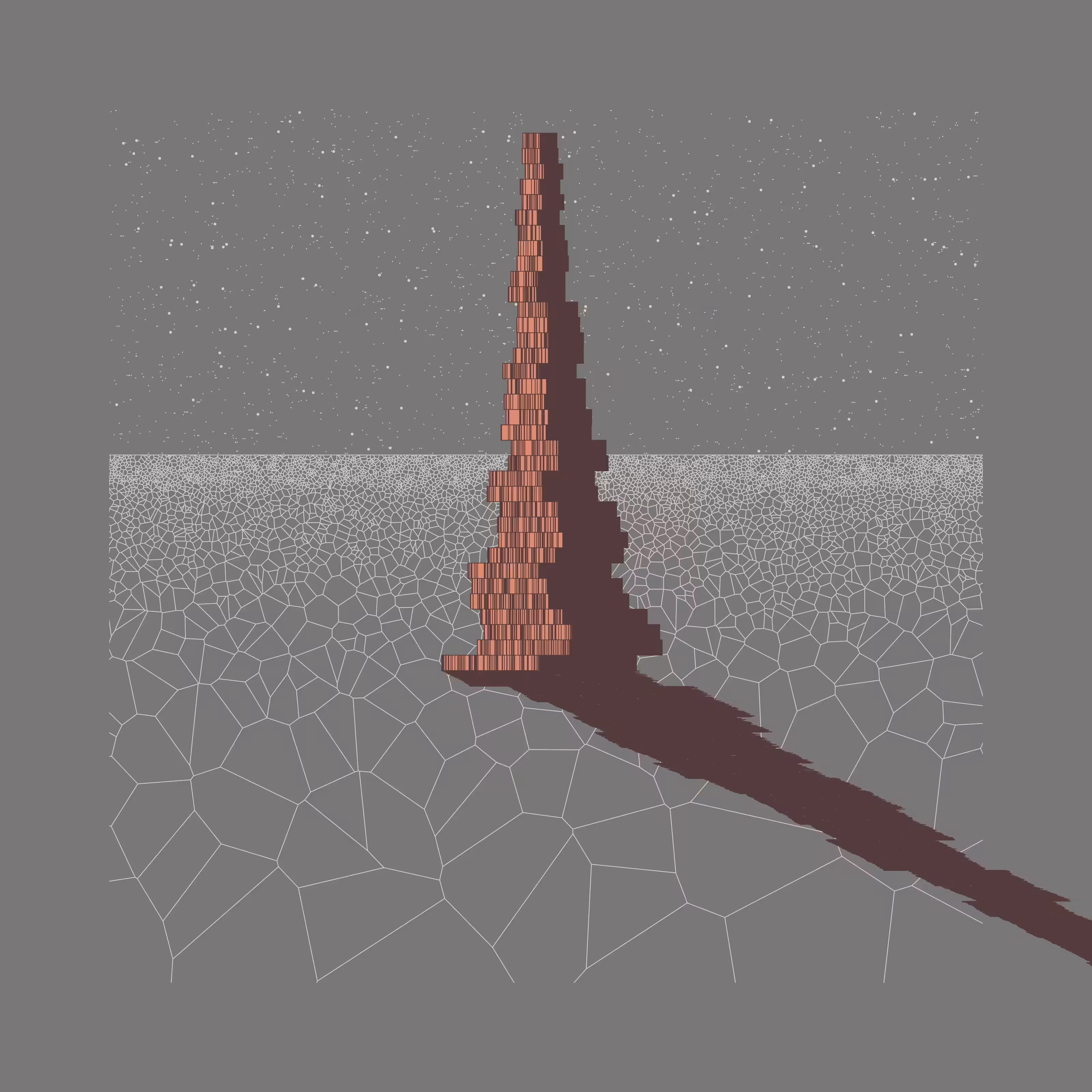 Not the First Fall | copper grey
