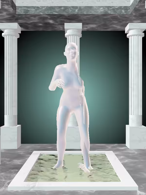 HeavenComputer: The Old Pastel Pearl Woman #806