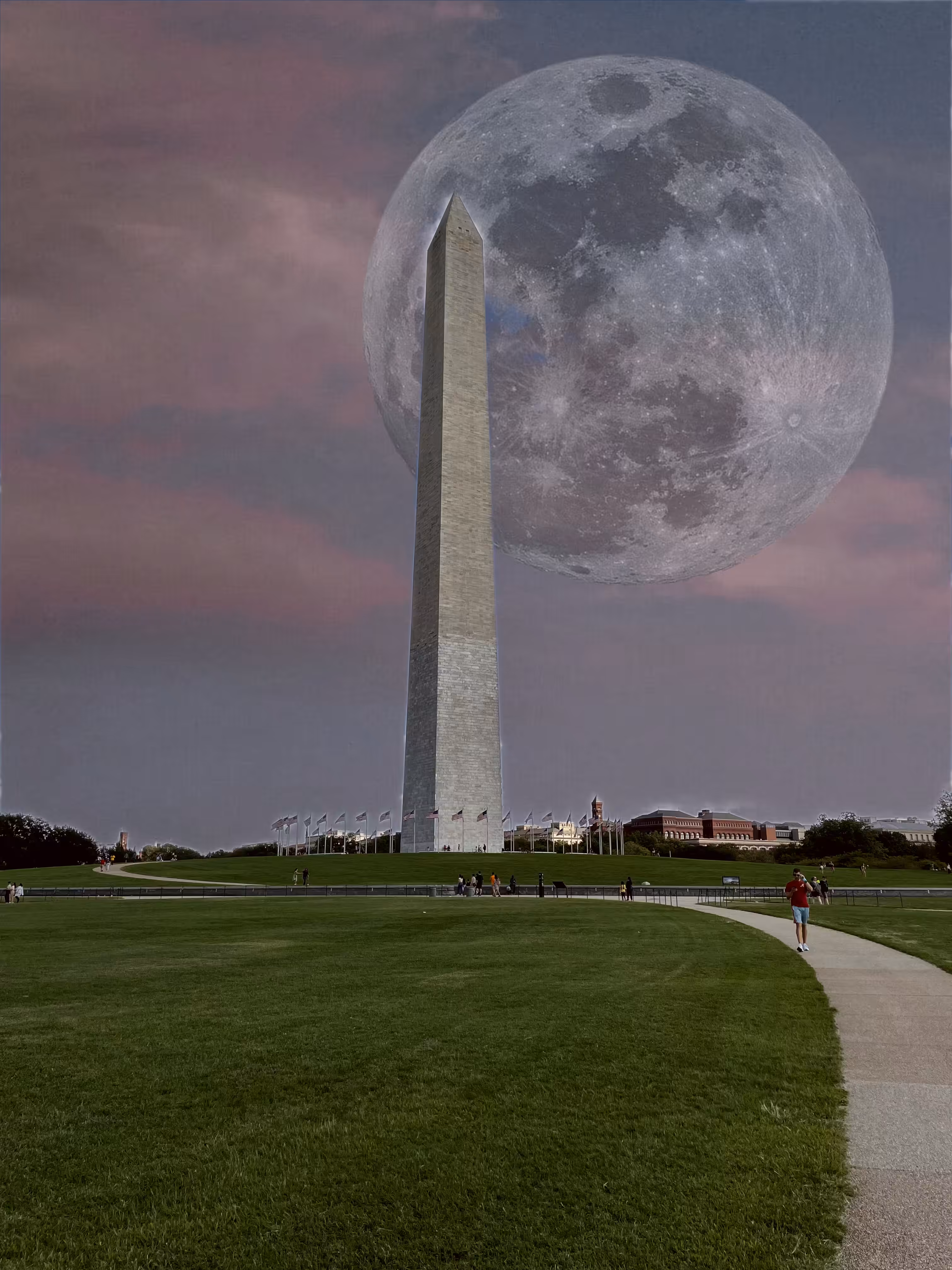 The Monument & The Moon