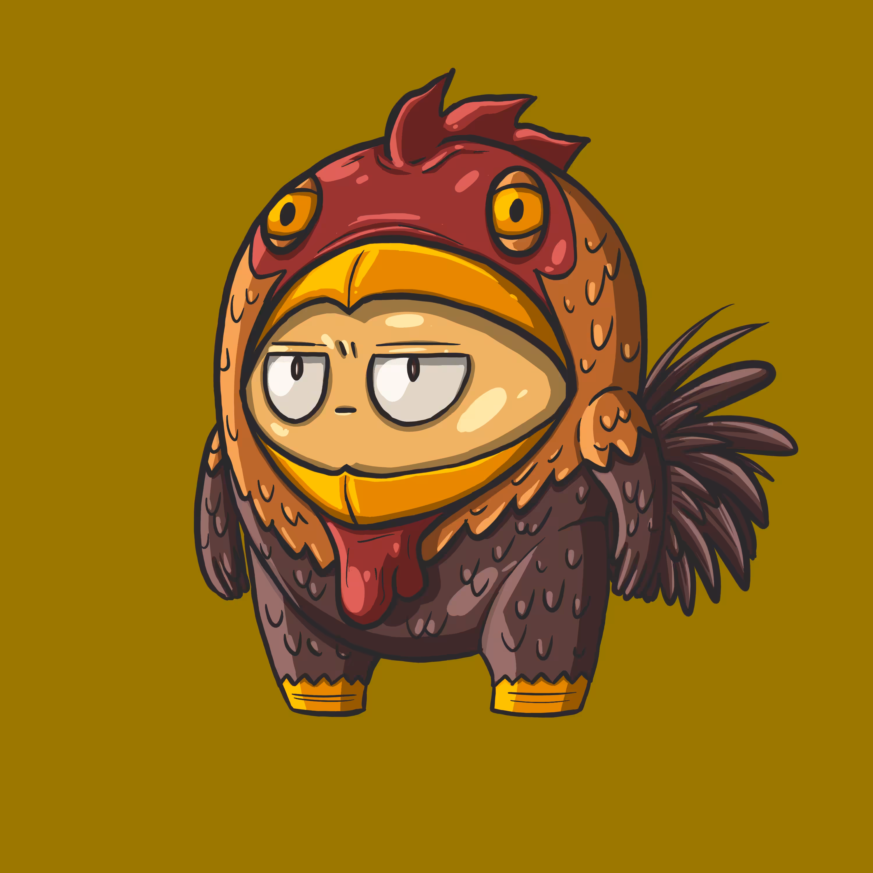 Bantam Costume Bucky