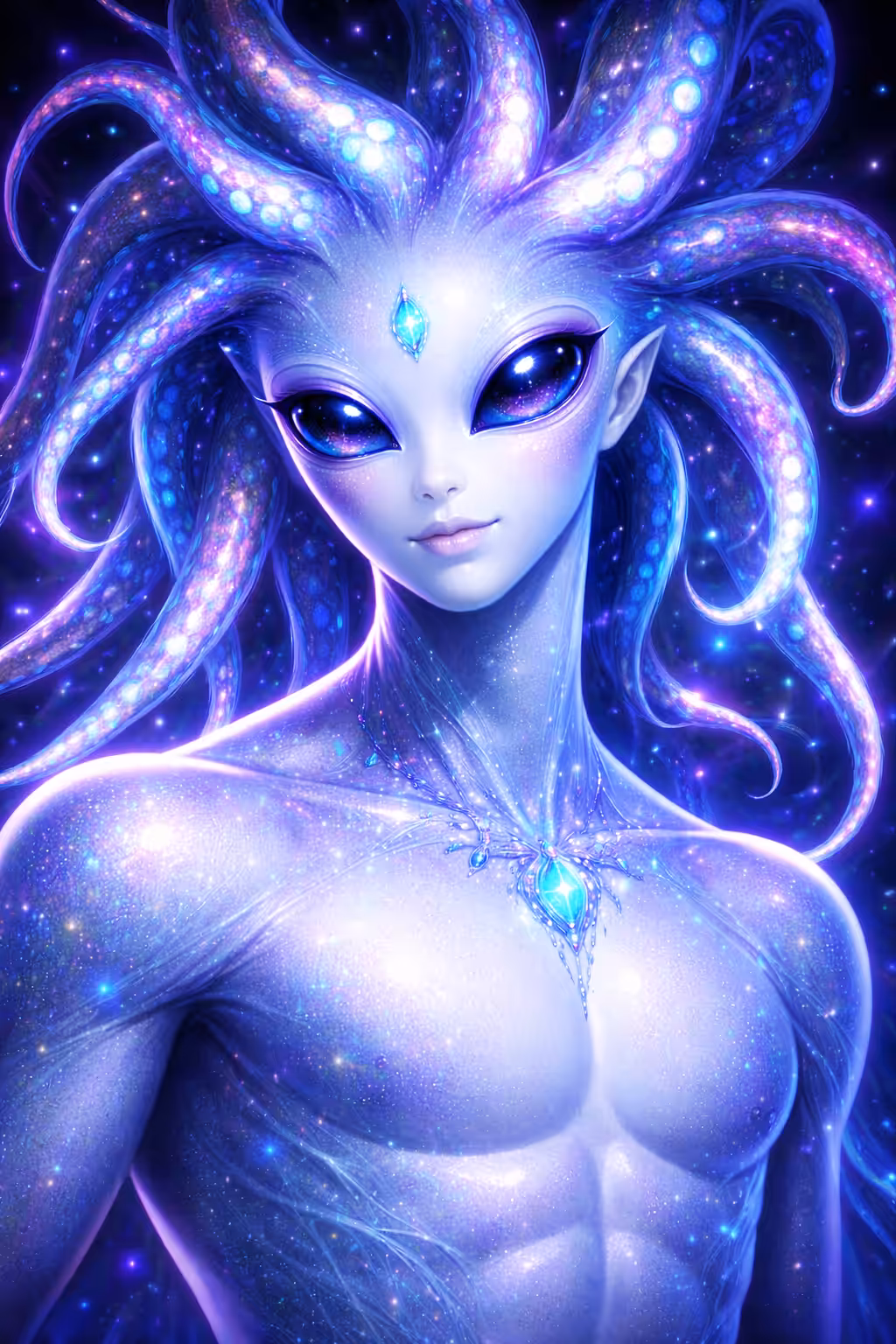 Celestial Oracle: The Starlit Emissary