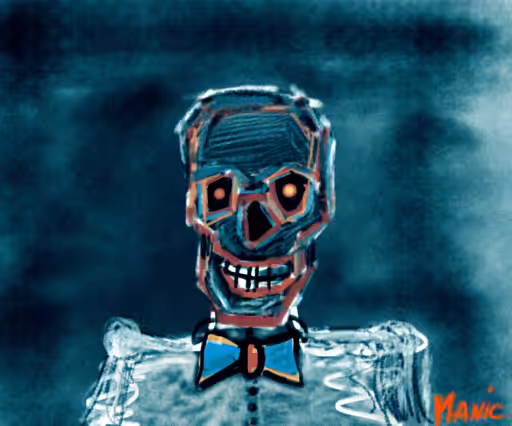 Skull in a Suit
