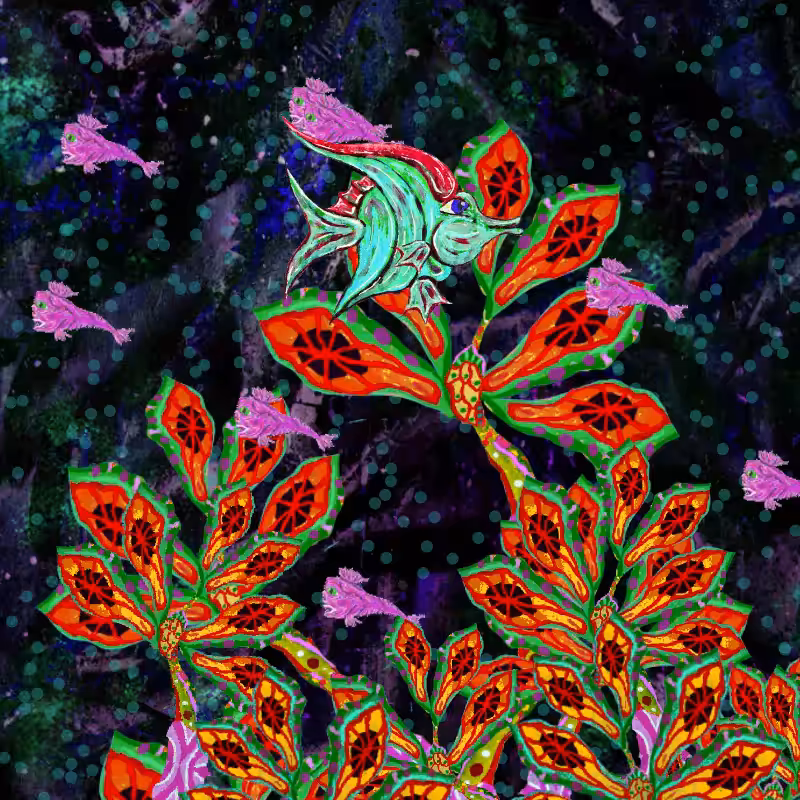 AQUARIUM #28 - THE ANGELFISH