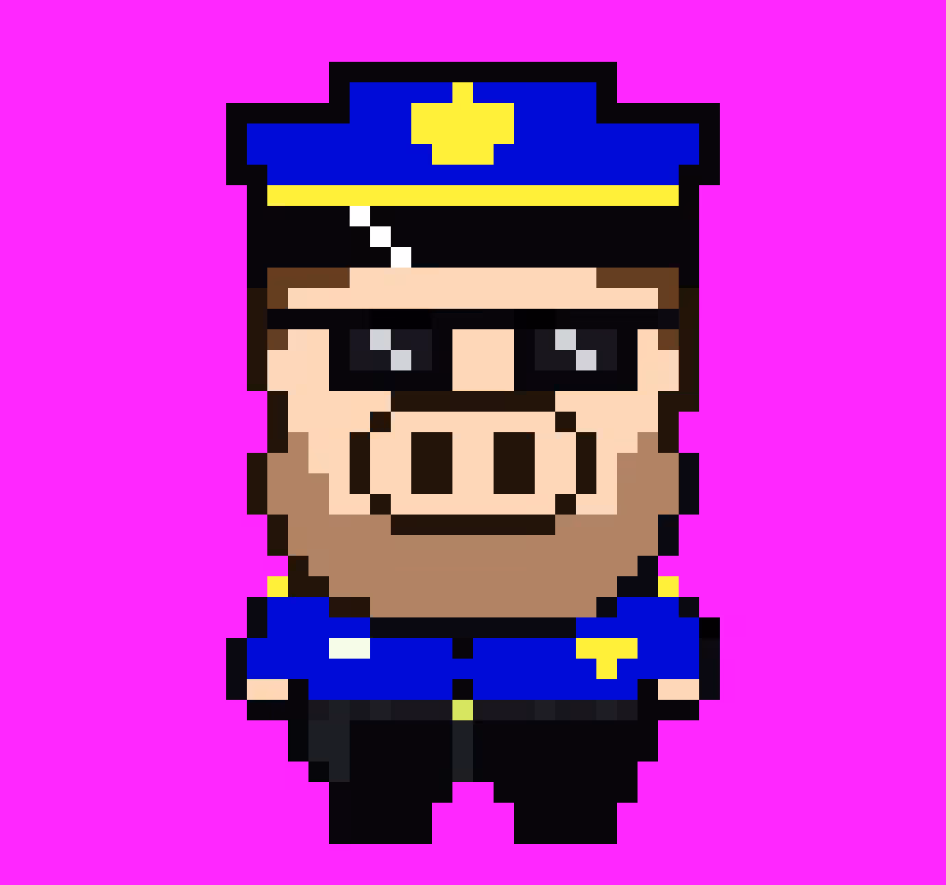 Mr Ham Pig Cop #035