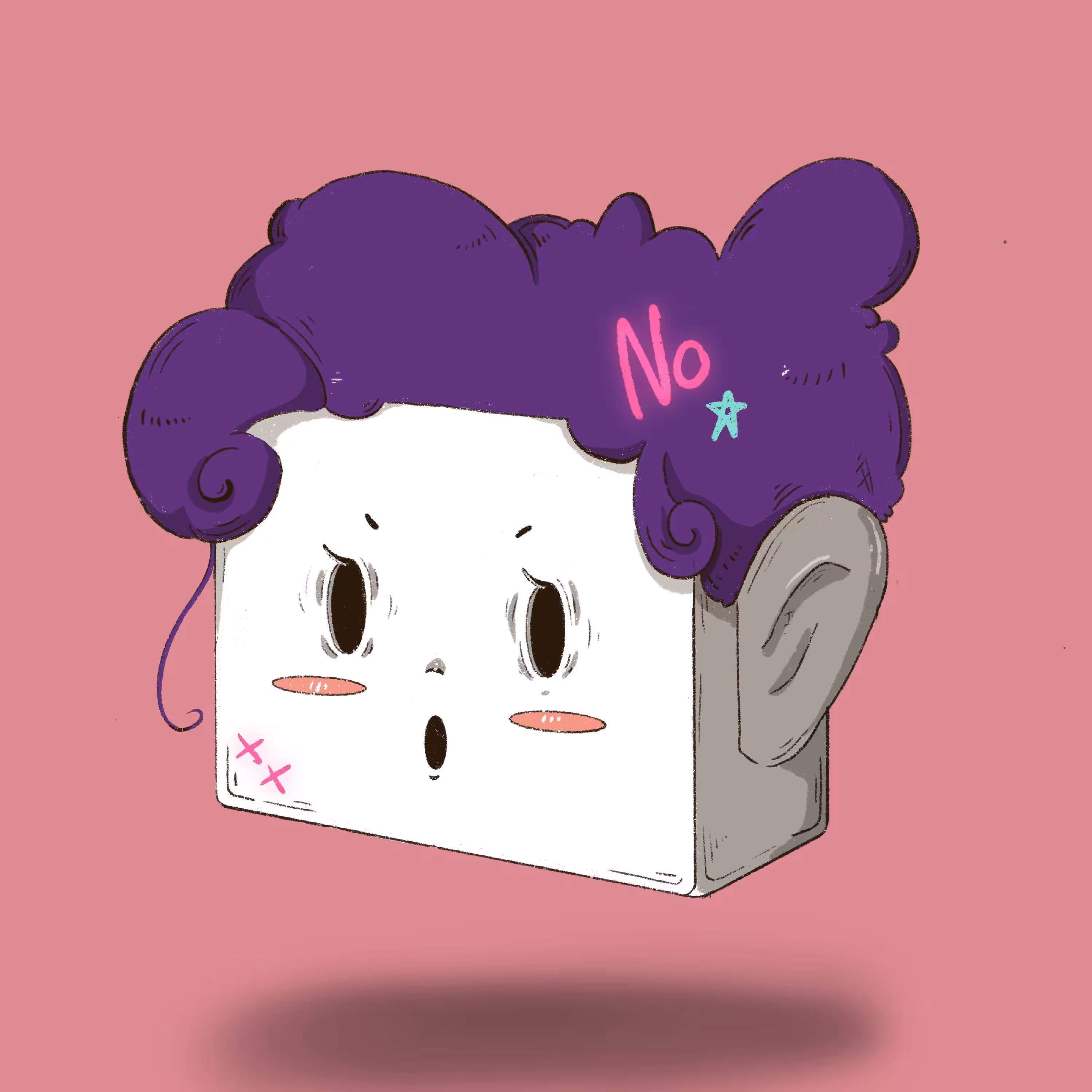 say No girl 079